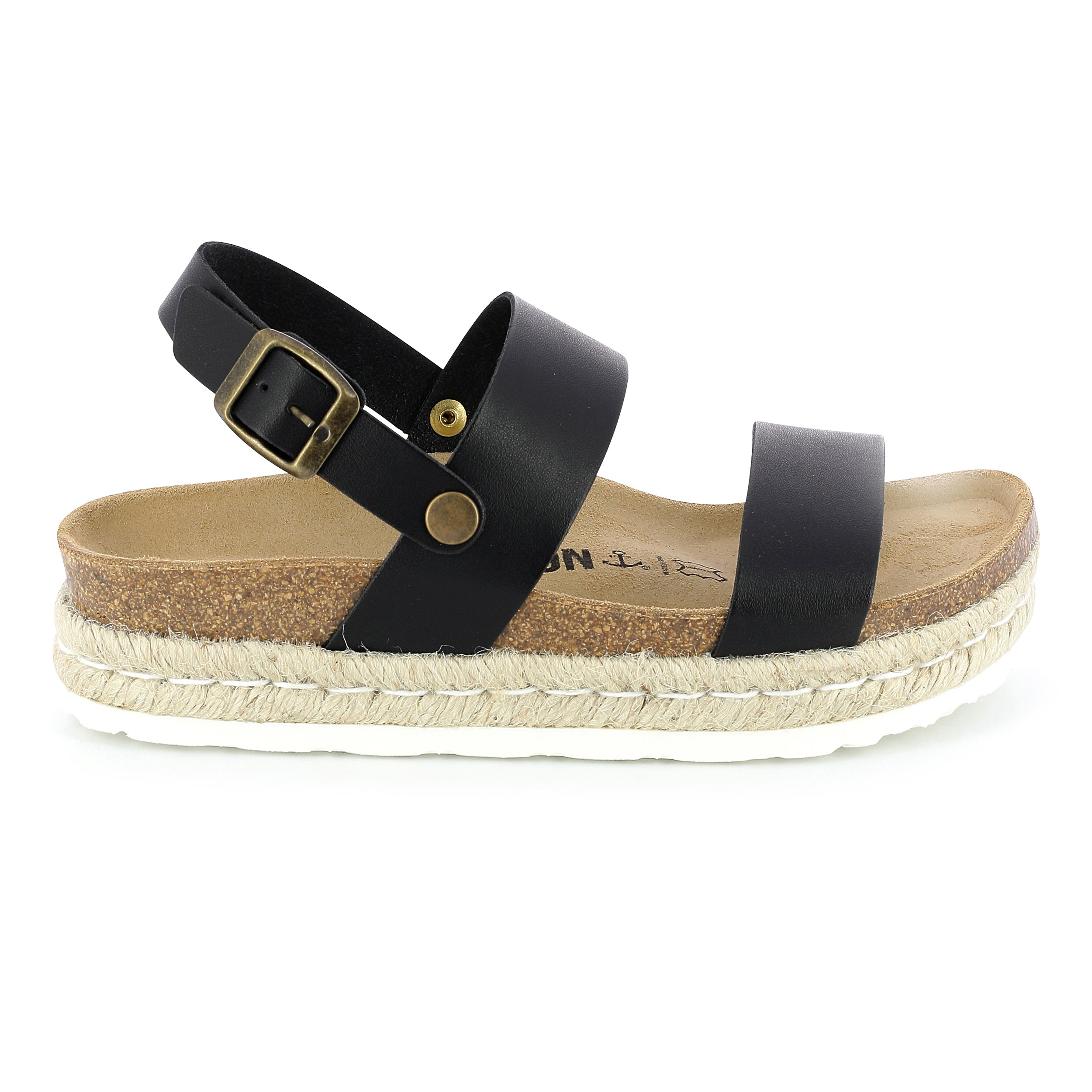 Sandalias Plataforma Gaceo Negro