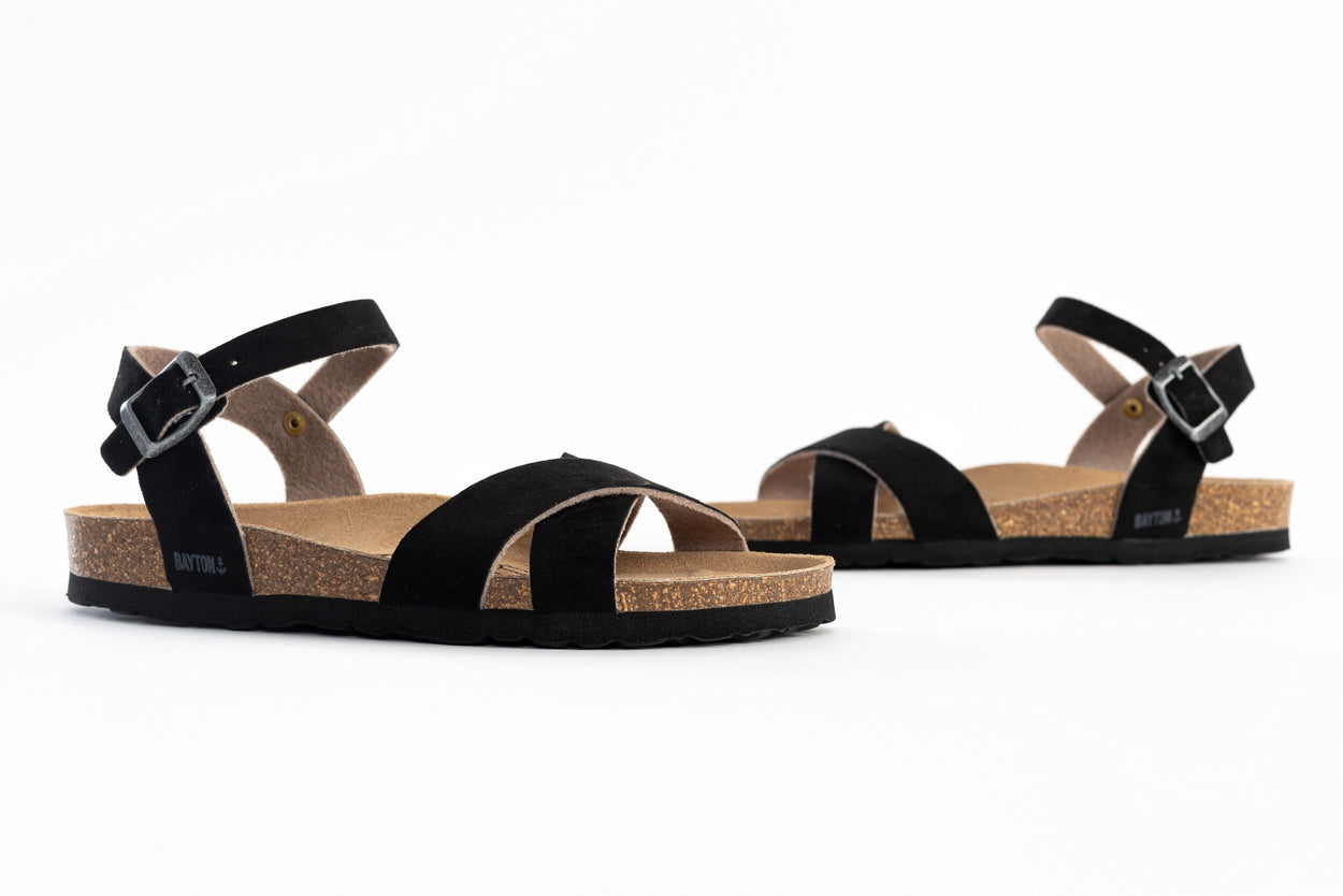 Sandales Vallado Noir Multi-Brides