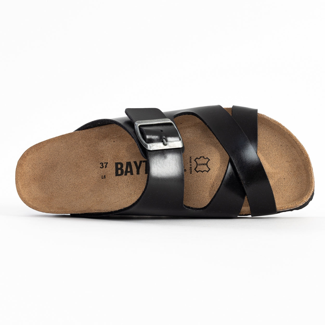 Sandales Tenerife Noir Multi-Brides