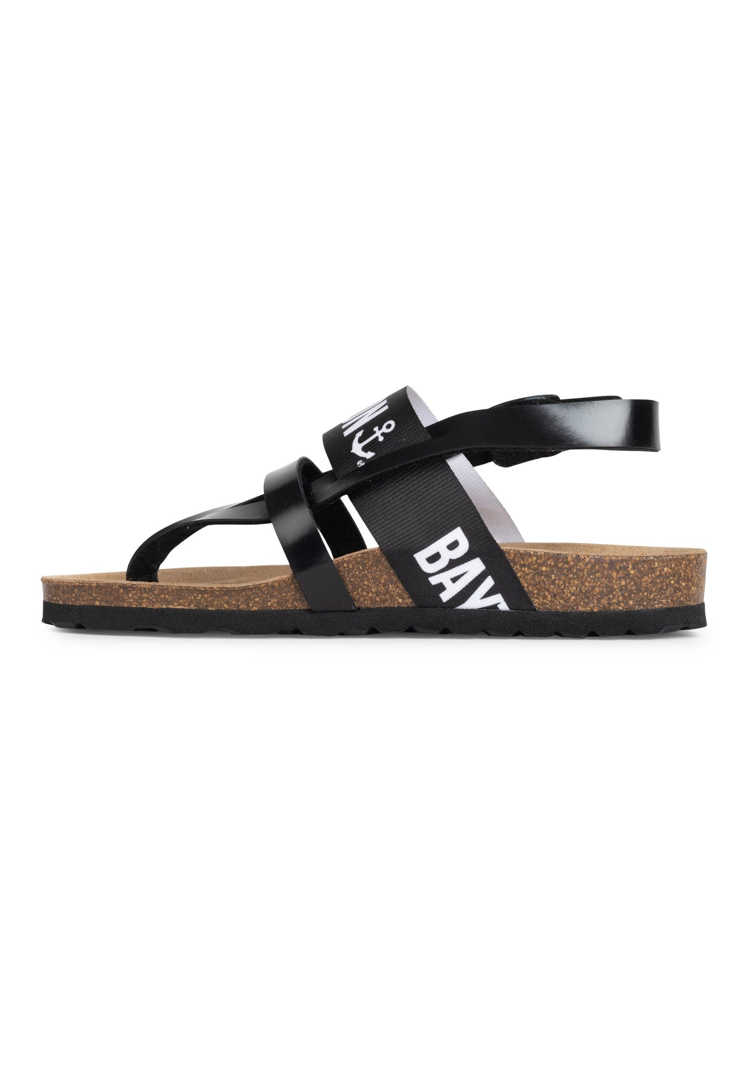 Sandales Sunset Noir Multi-Brides