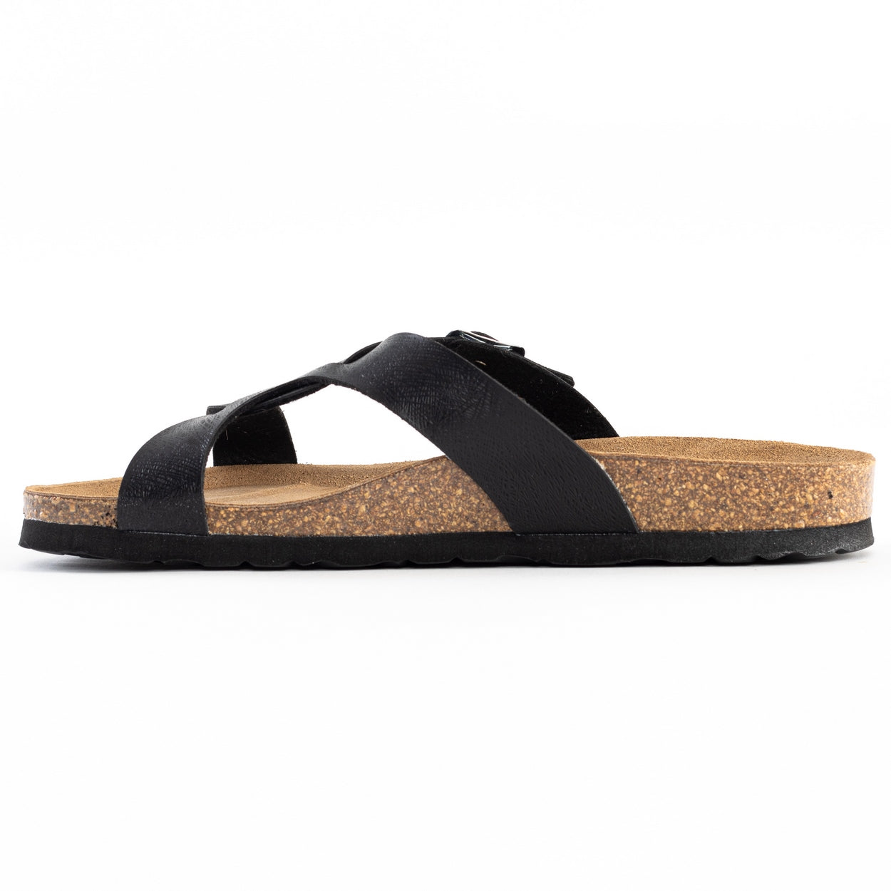 Sandales 2 Brides Sebastian Noir