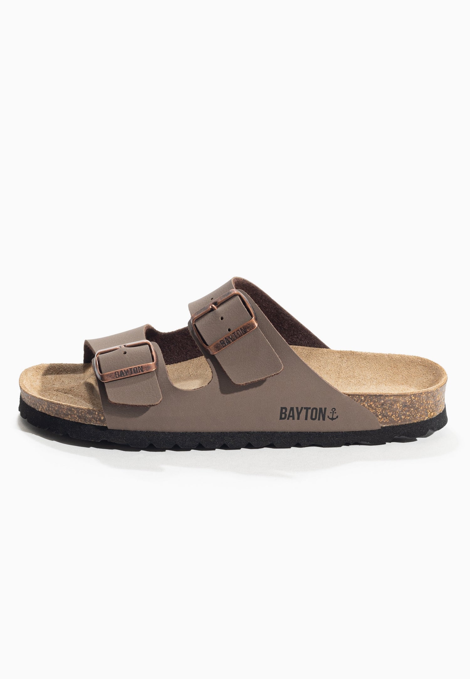 Sandales 2 Brides Atlas Marron