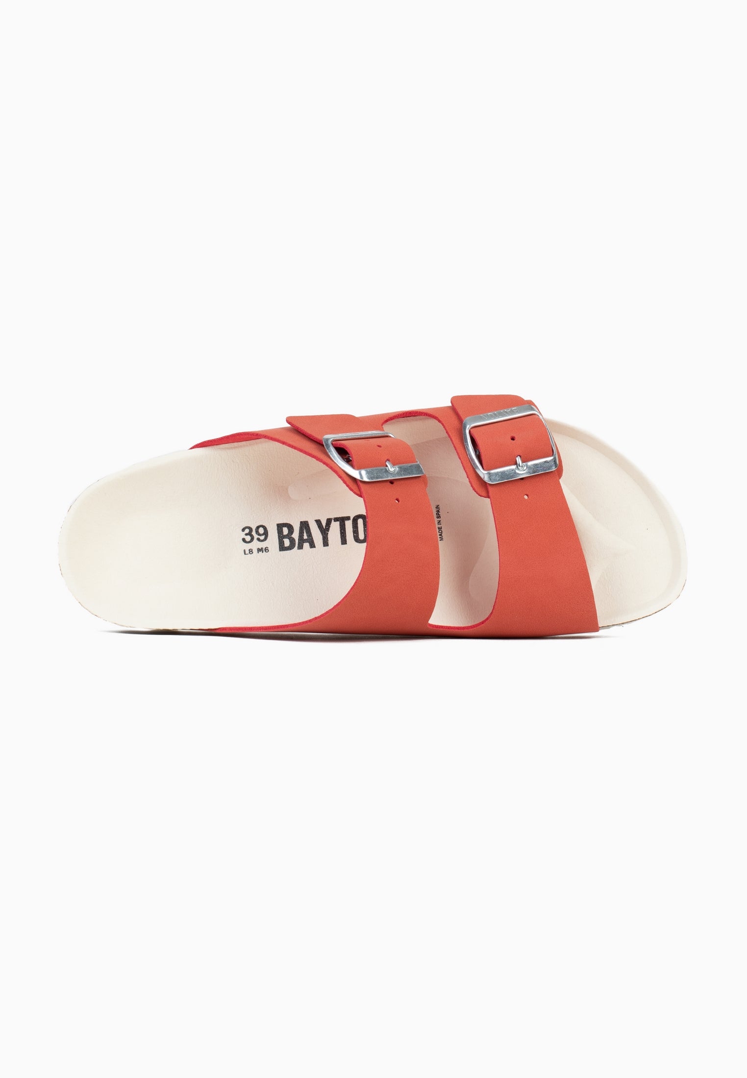 Sandales 2 Brides Atlas Corail