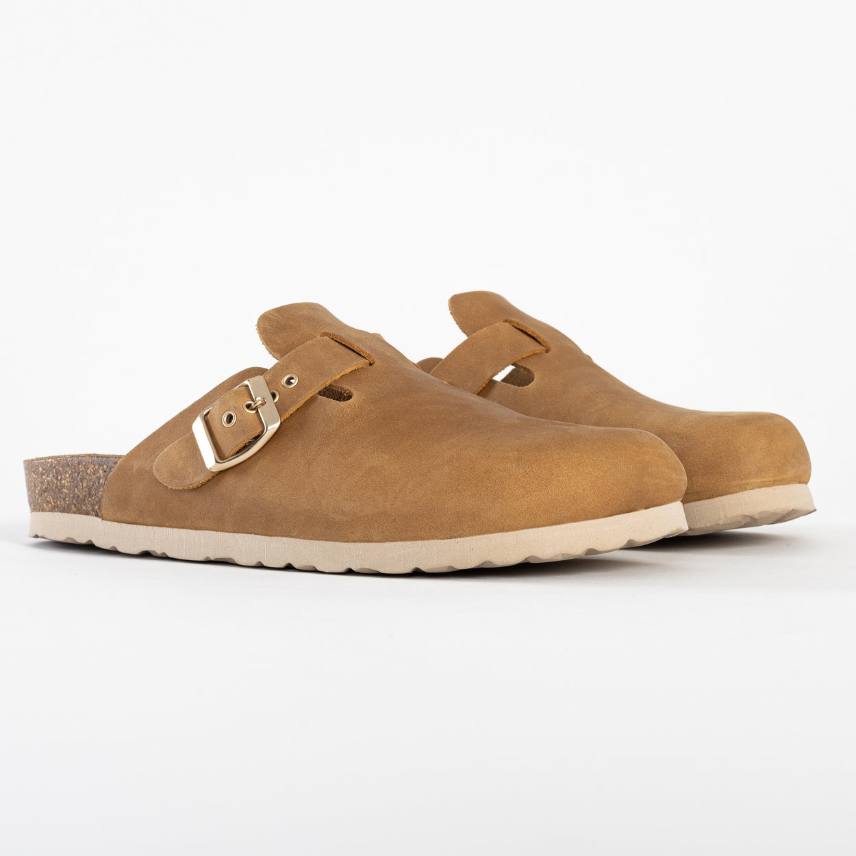 Sabots Milky Sabots Camel