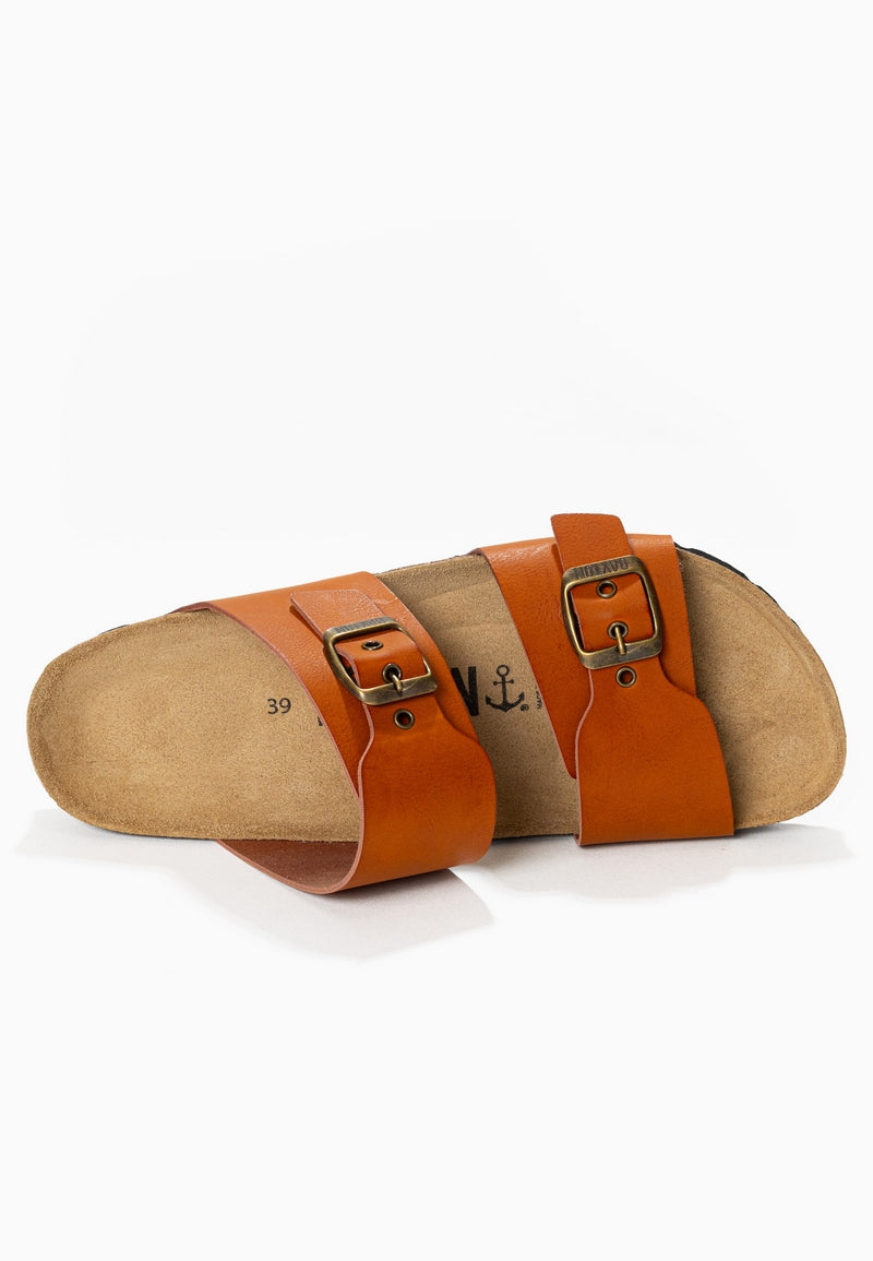 Sandales 2 Brides Shiba Camel
