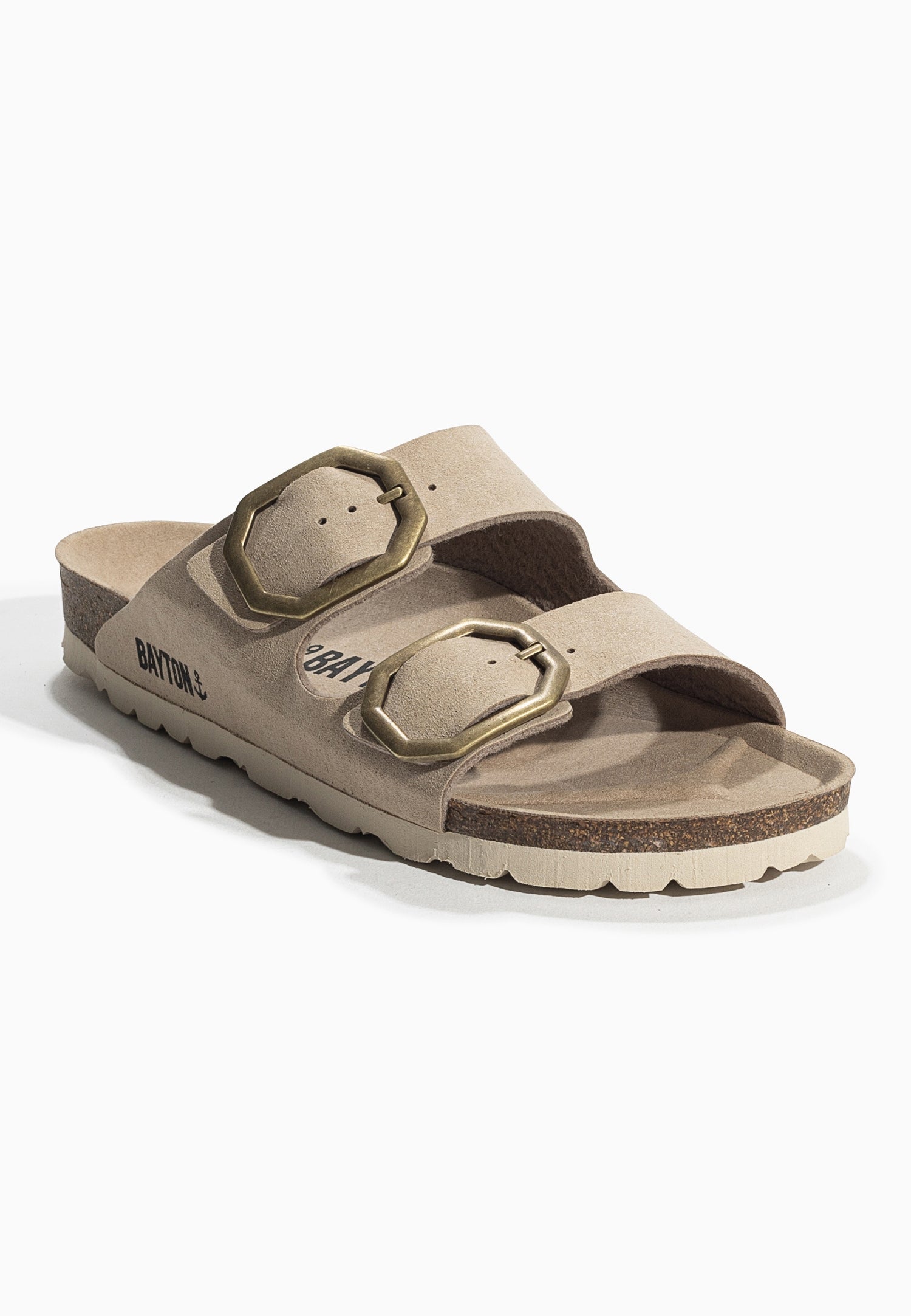 Sandales 2 Brides Atlas Beige