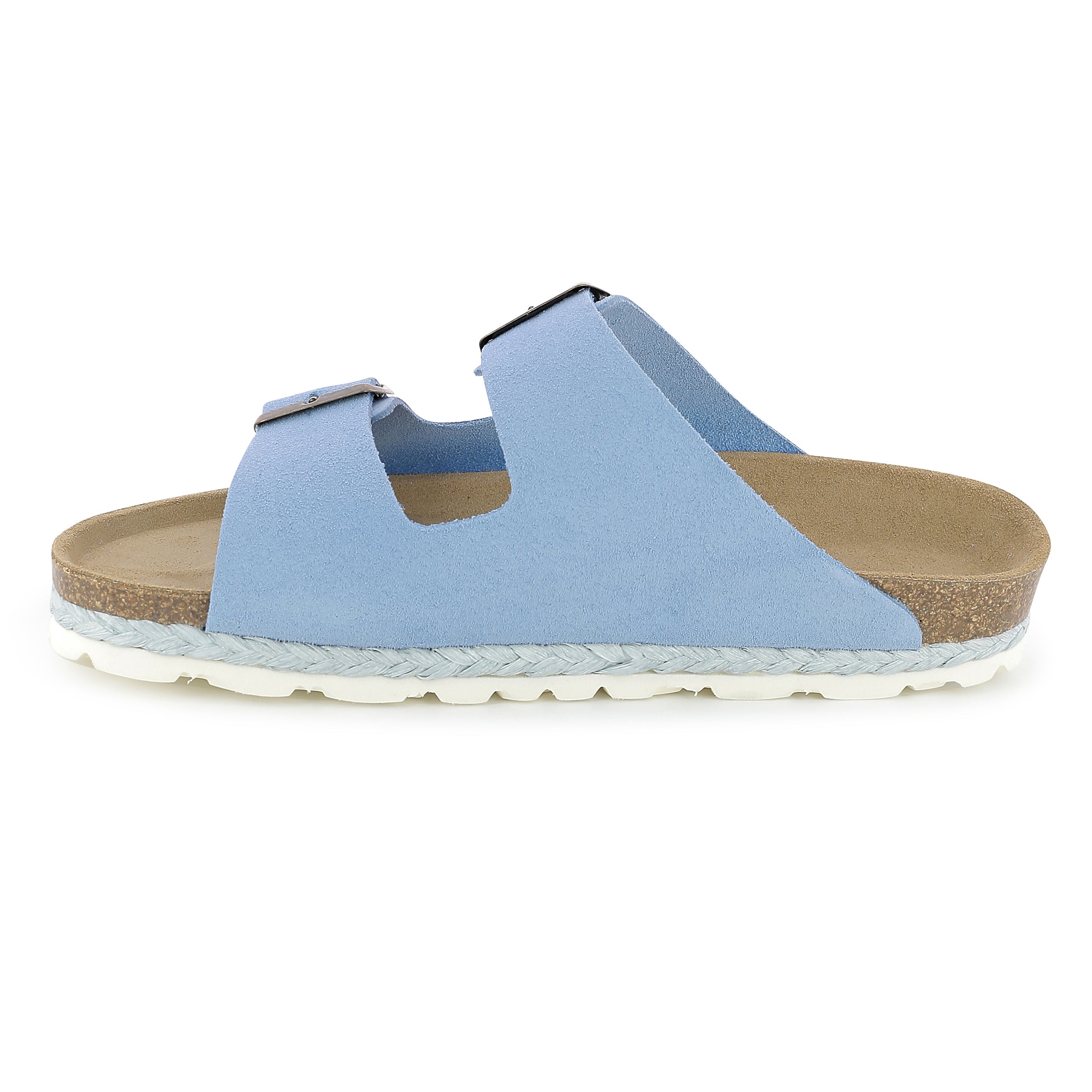 Sandalias Benalla Azul con 2 Tiras