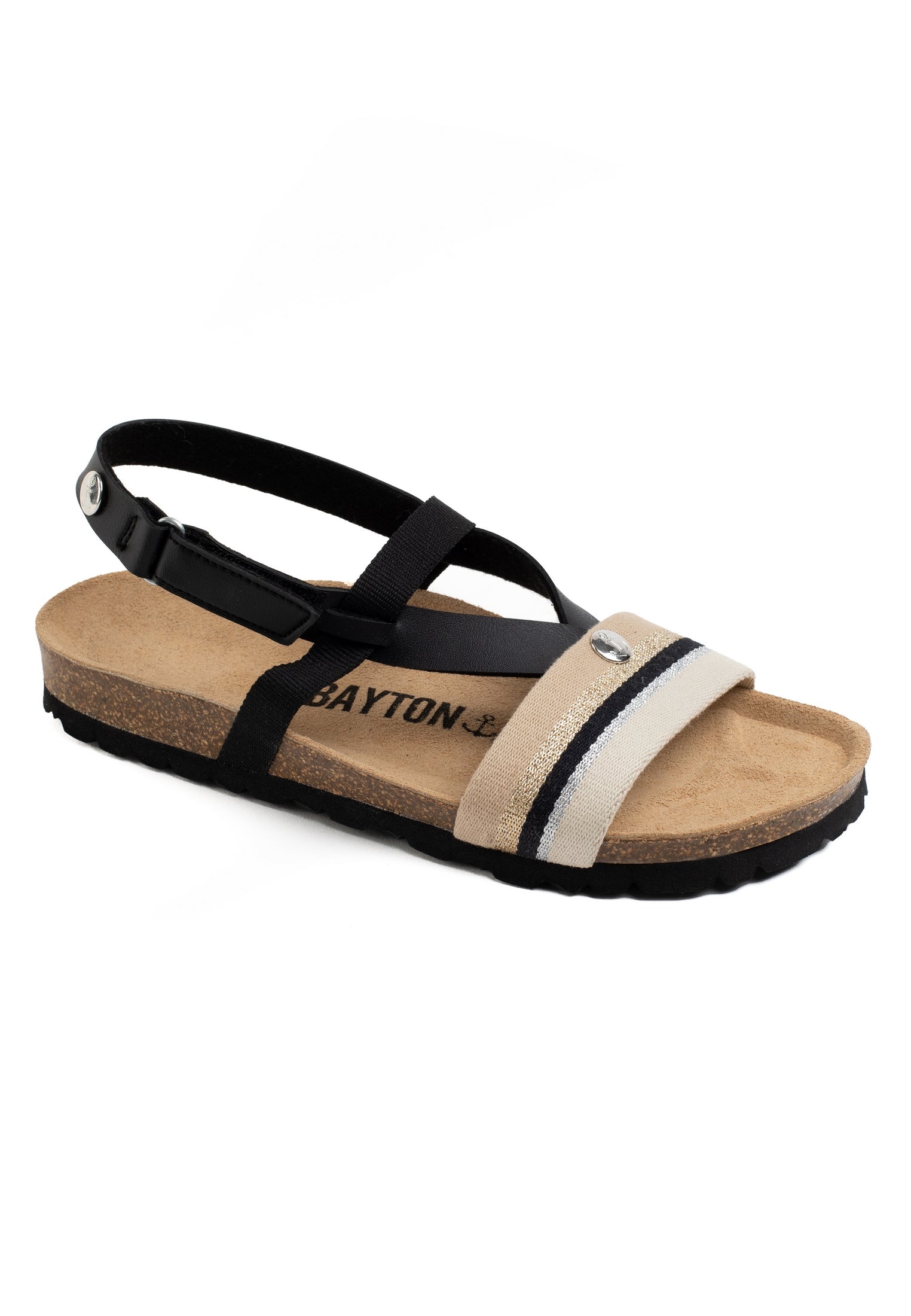 Sandales Spencer Noir Multi-Brides