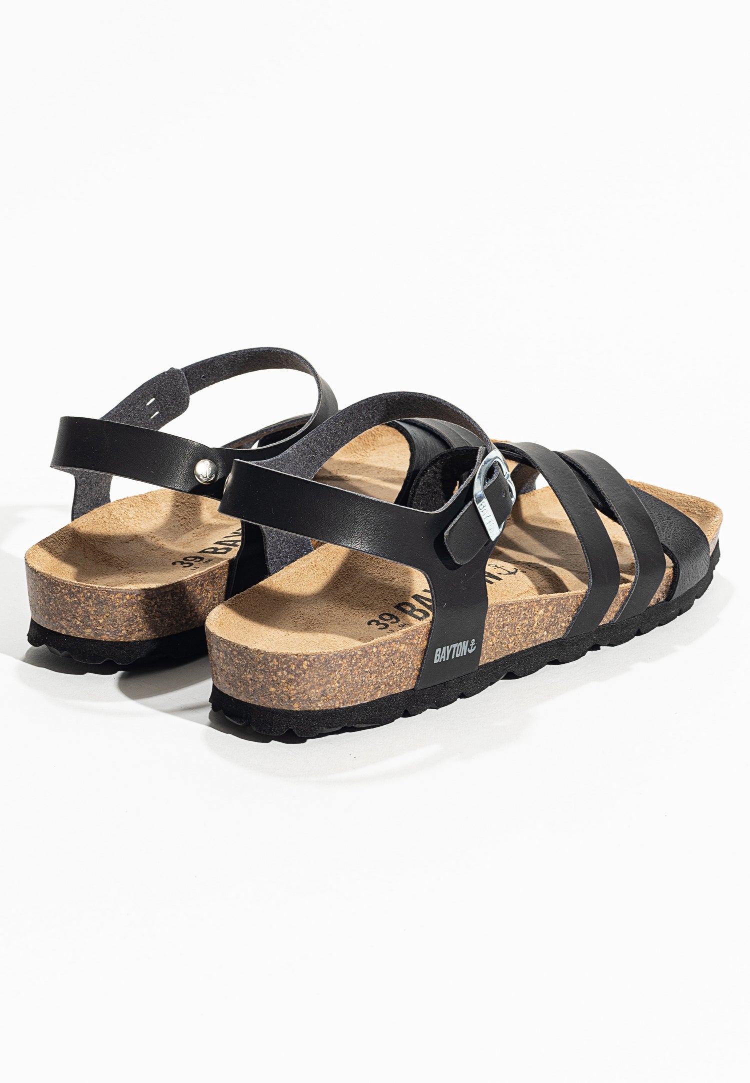 Sandales Denia Noir Multi-Brides