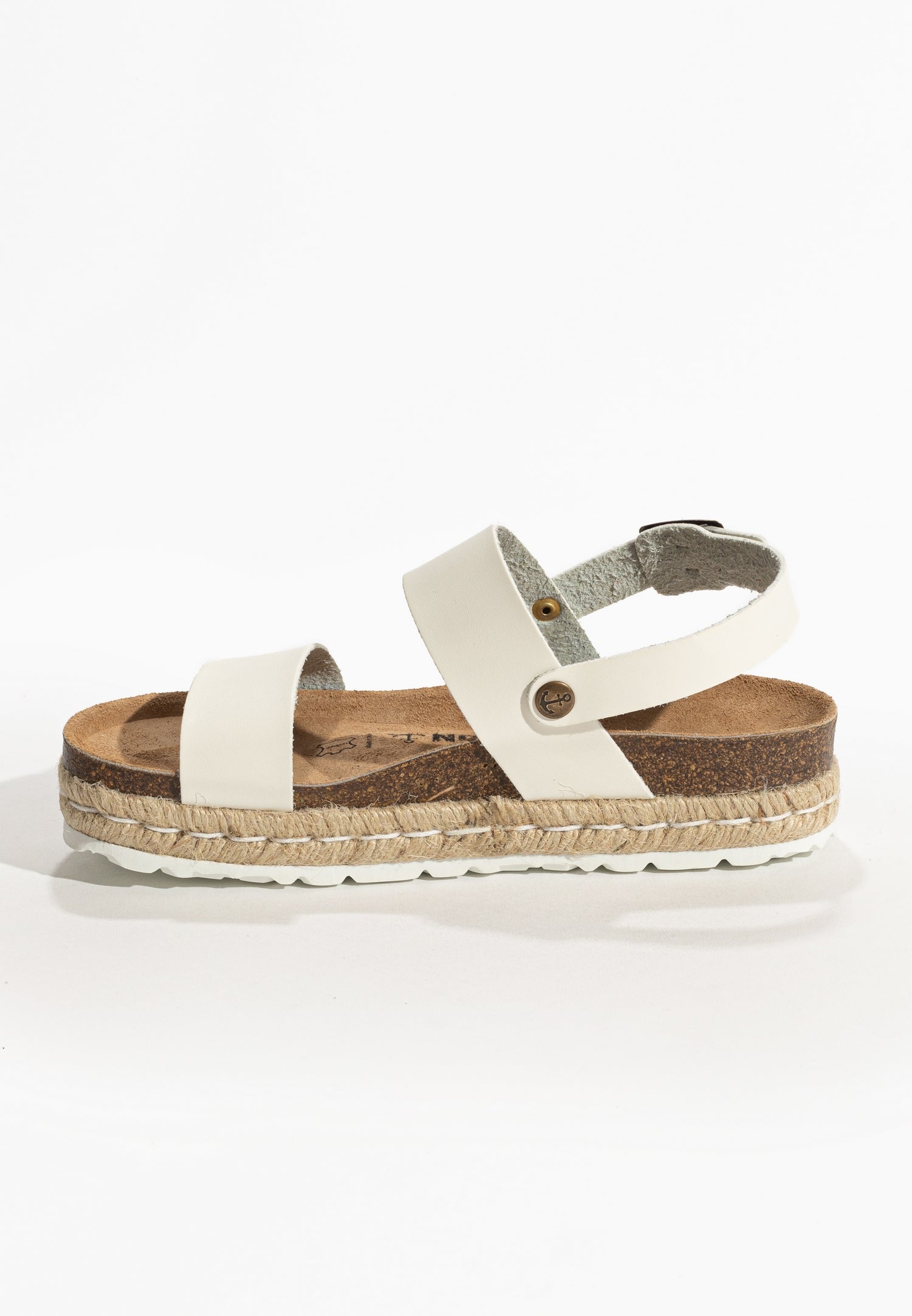 Sandales Gaceo Blanc à Plateforme