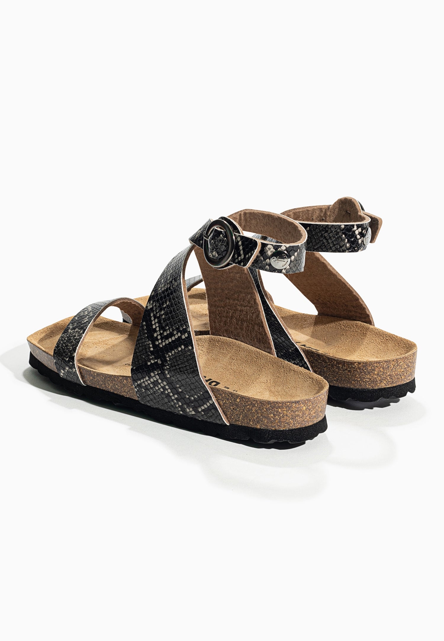 Sandales Goelette Python Multi-Brides