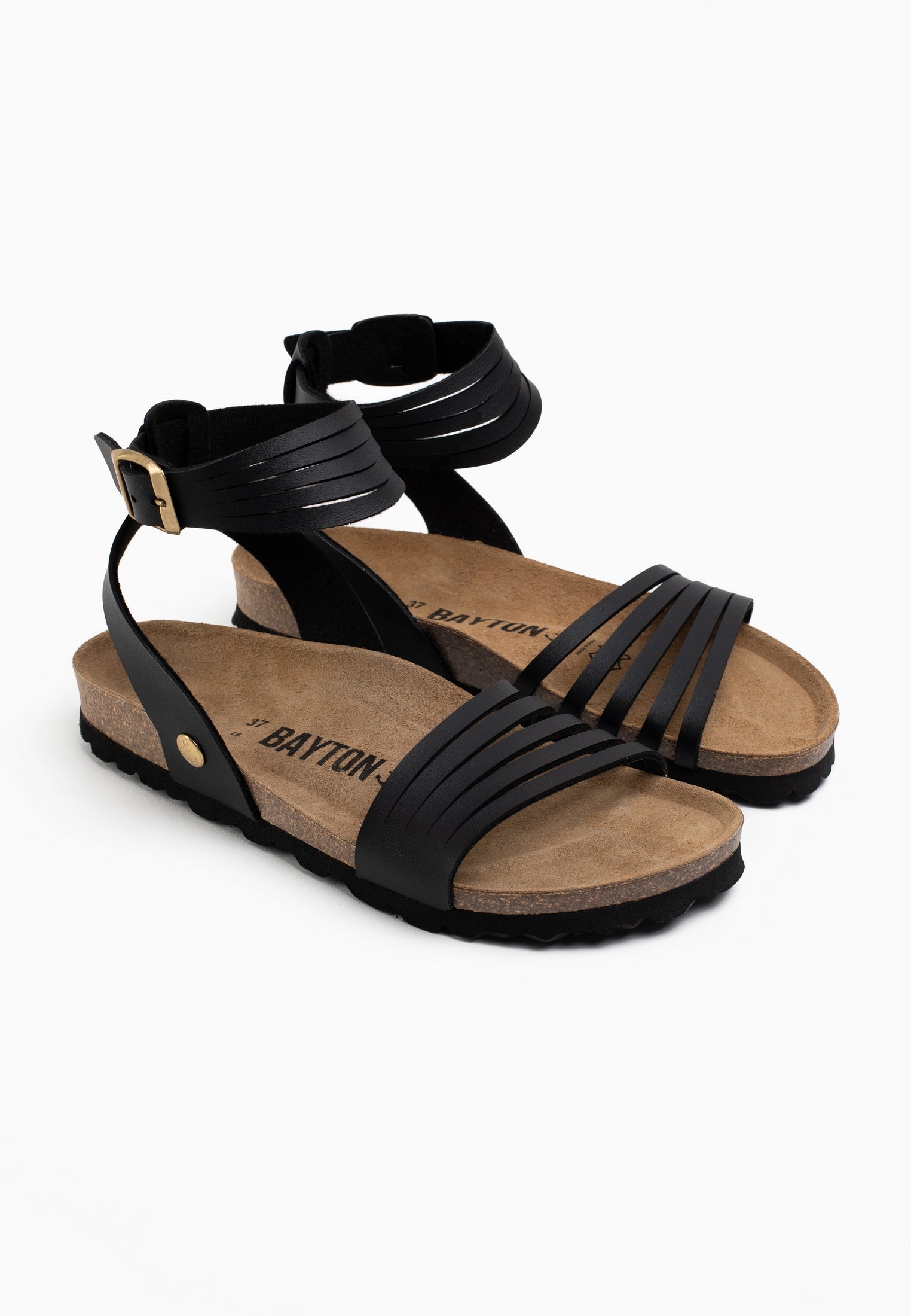 Sandalias Gipsy Multitiras Negro