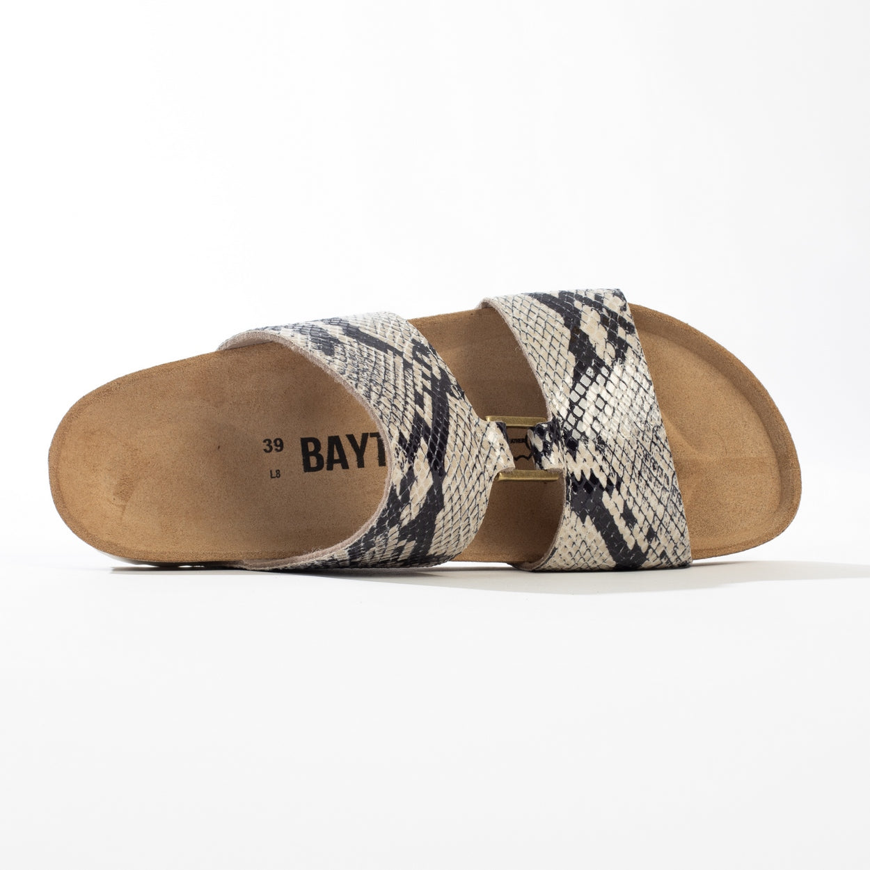 Sandales 2 Brides Navia Python