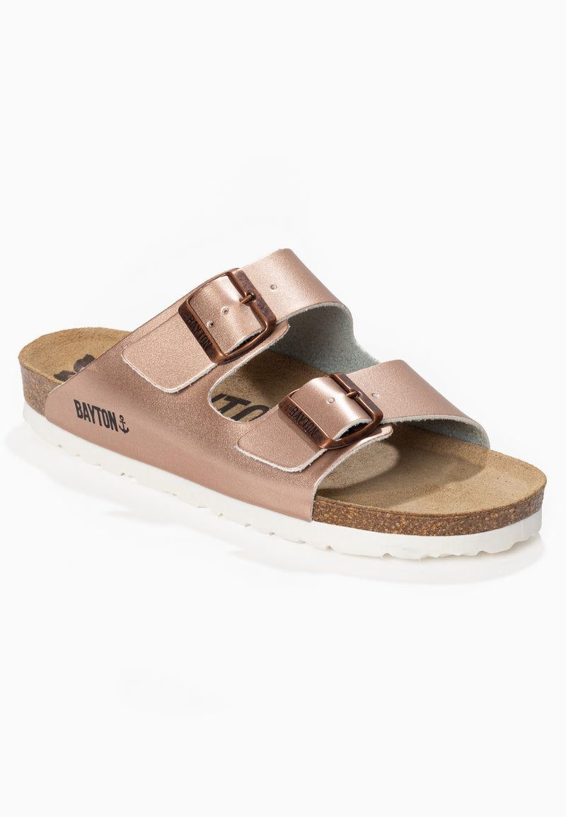 Sandales 2 Brides Atlas Rose Gold