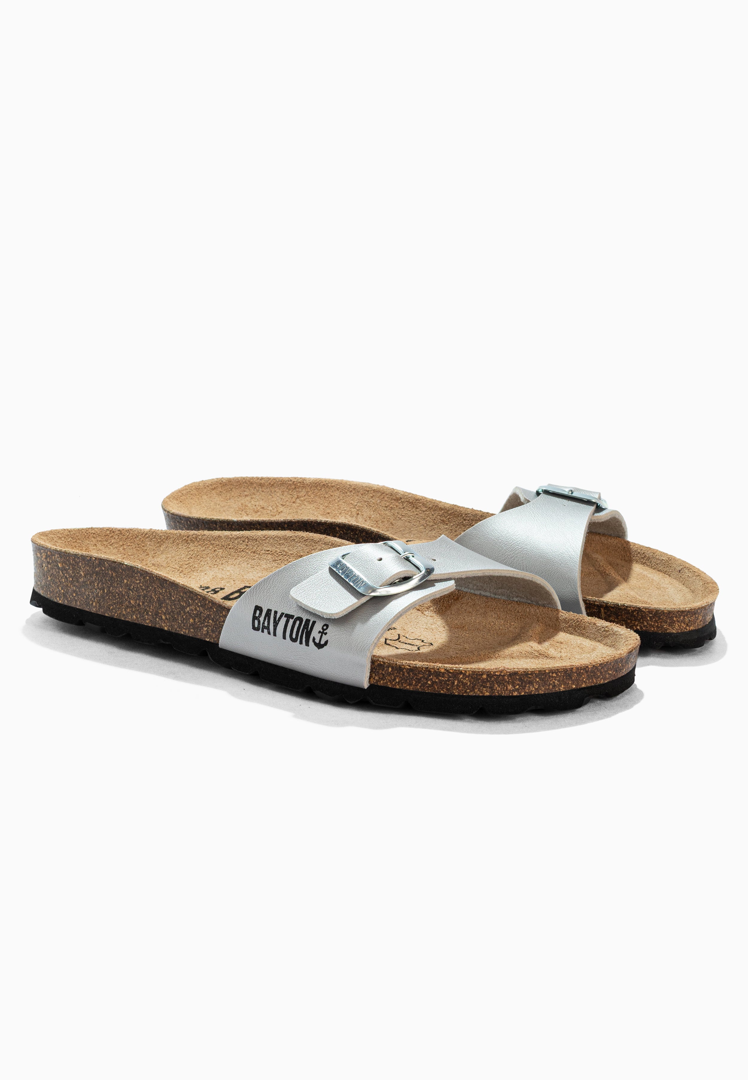 Sandales 1 Bride Zephyr Argentées