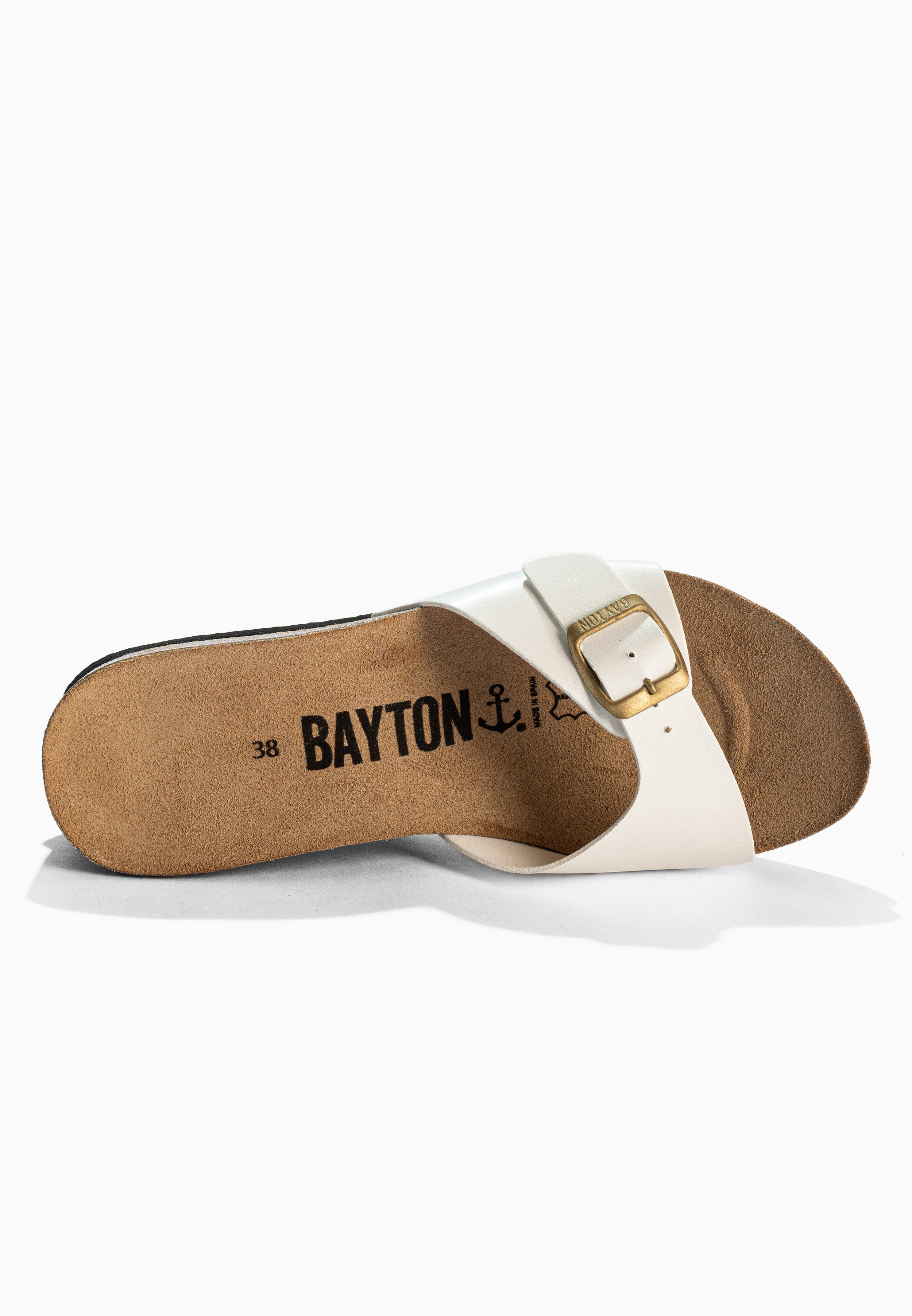 Luna White Wedge and Semi-Wedge Sandals