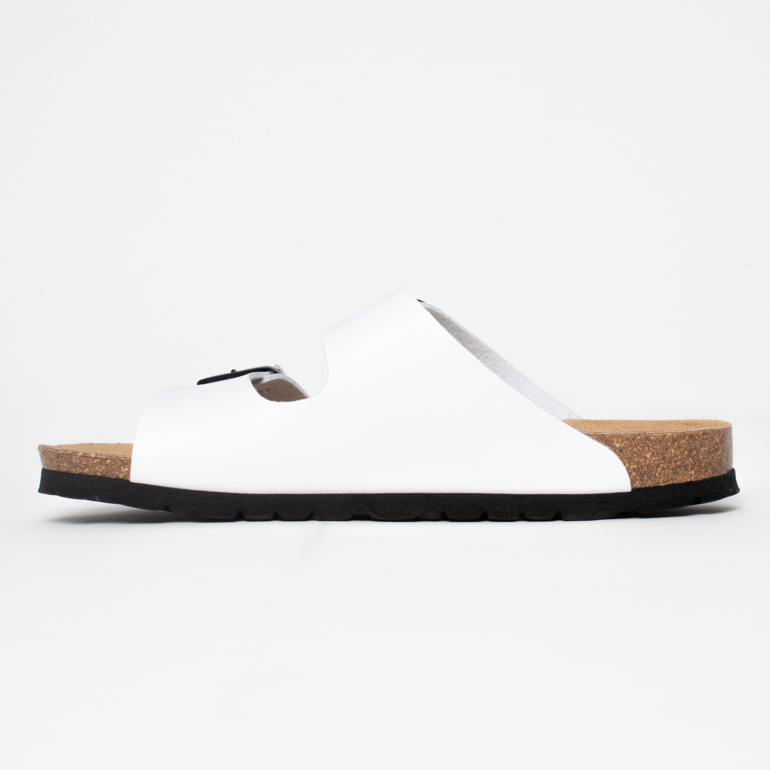 Sandales 2 Brides Atlas Blanc