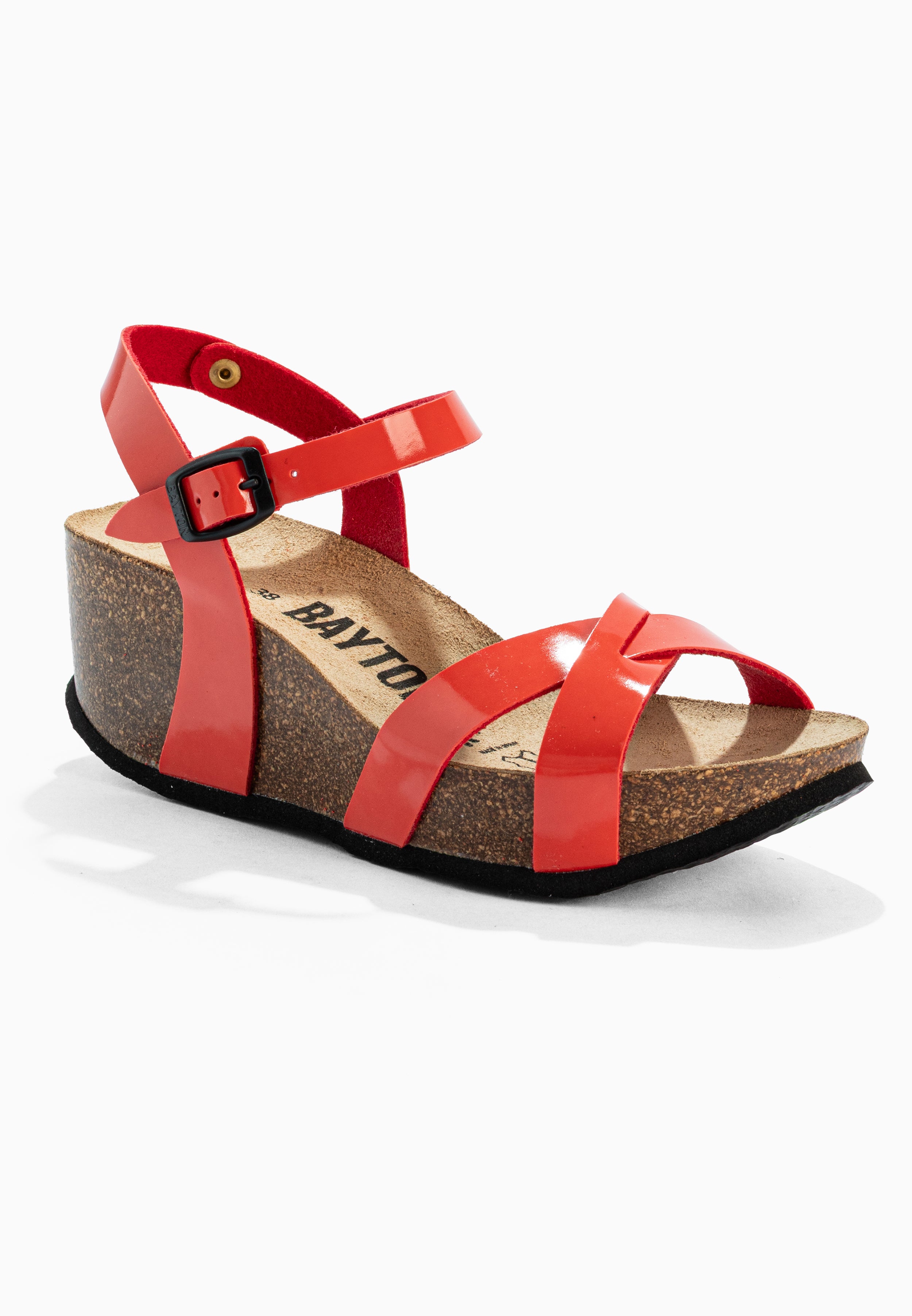 Sandales Venus Corail Compensées et Semi-compensées