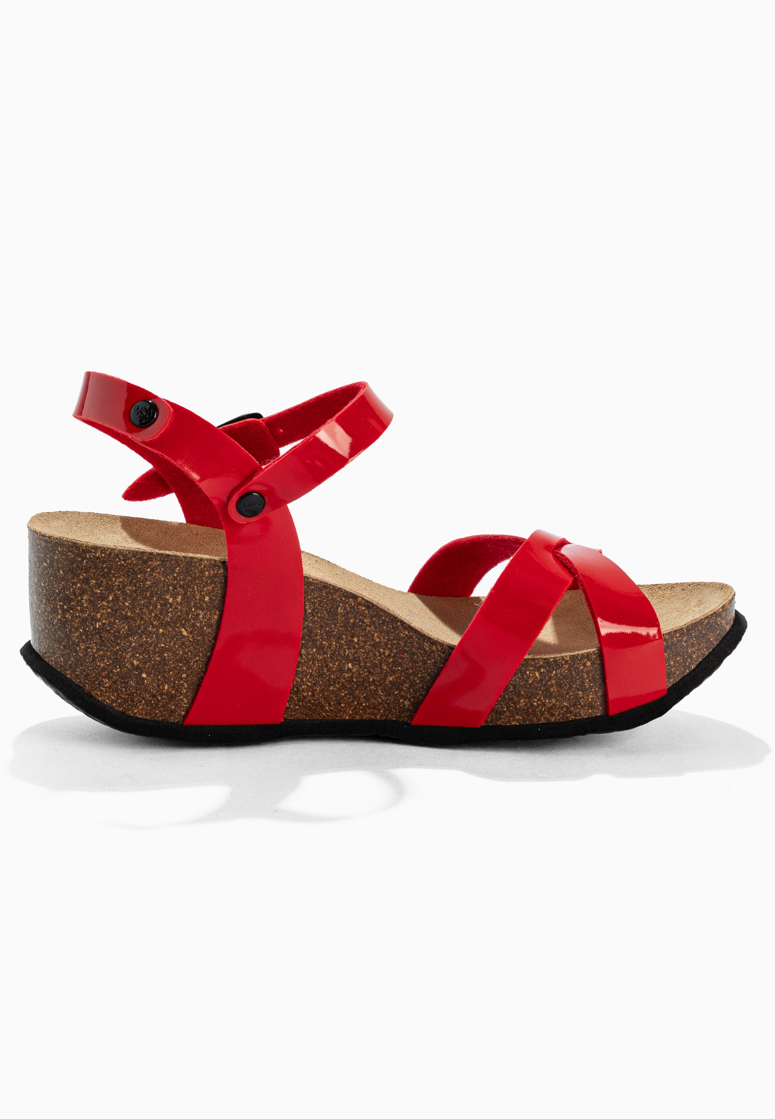 Venus Sandalias Cuña Y Semicuña Rojo