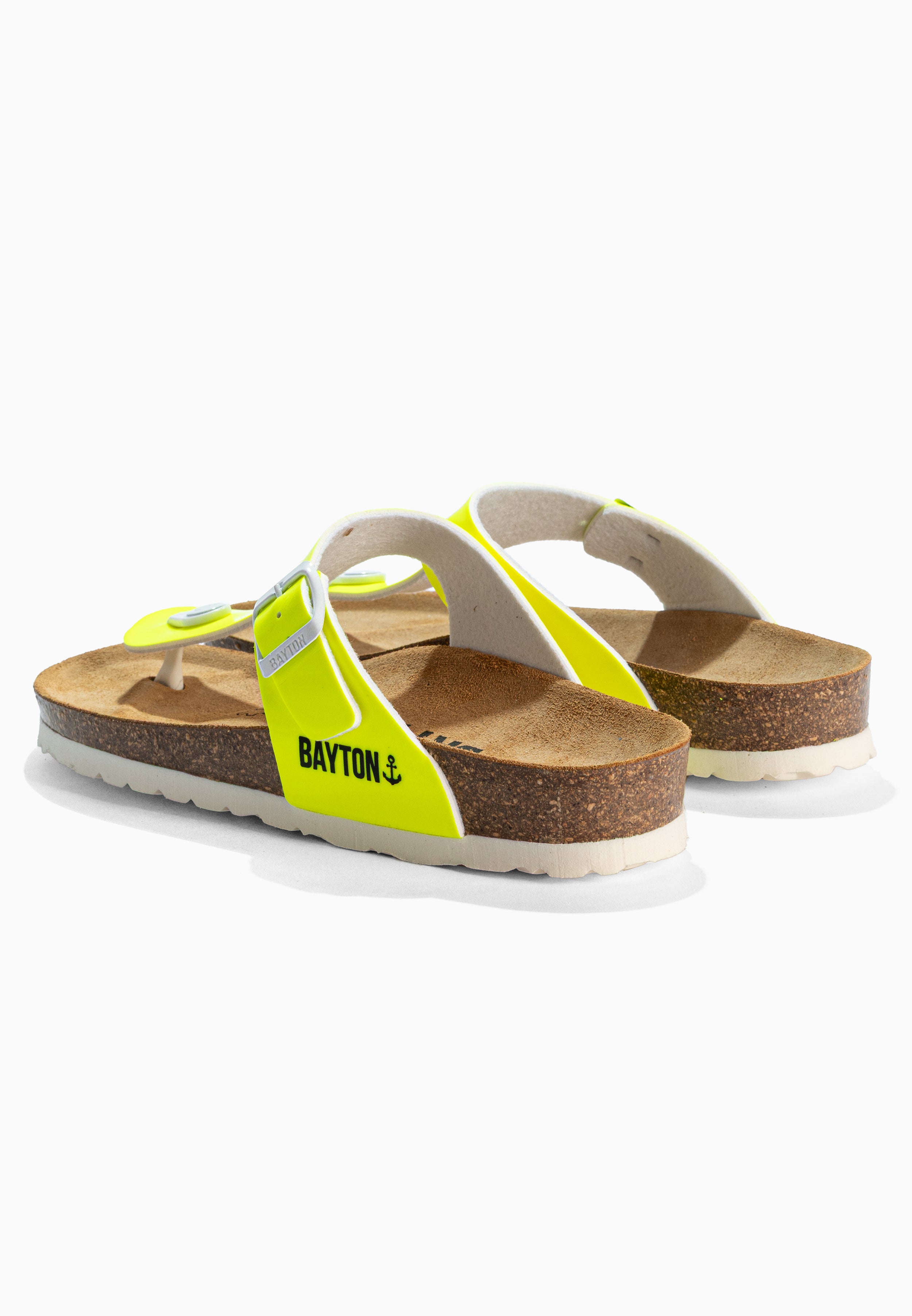 Sandales Mercure Blanc à Entre-Doigts