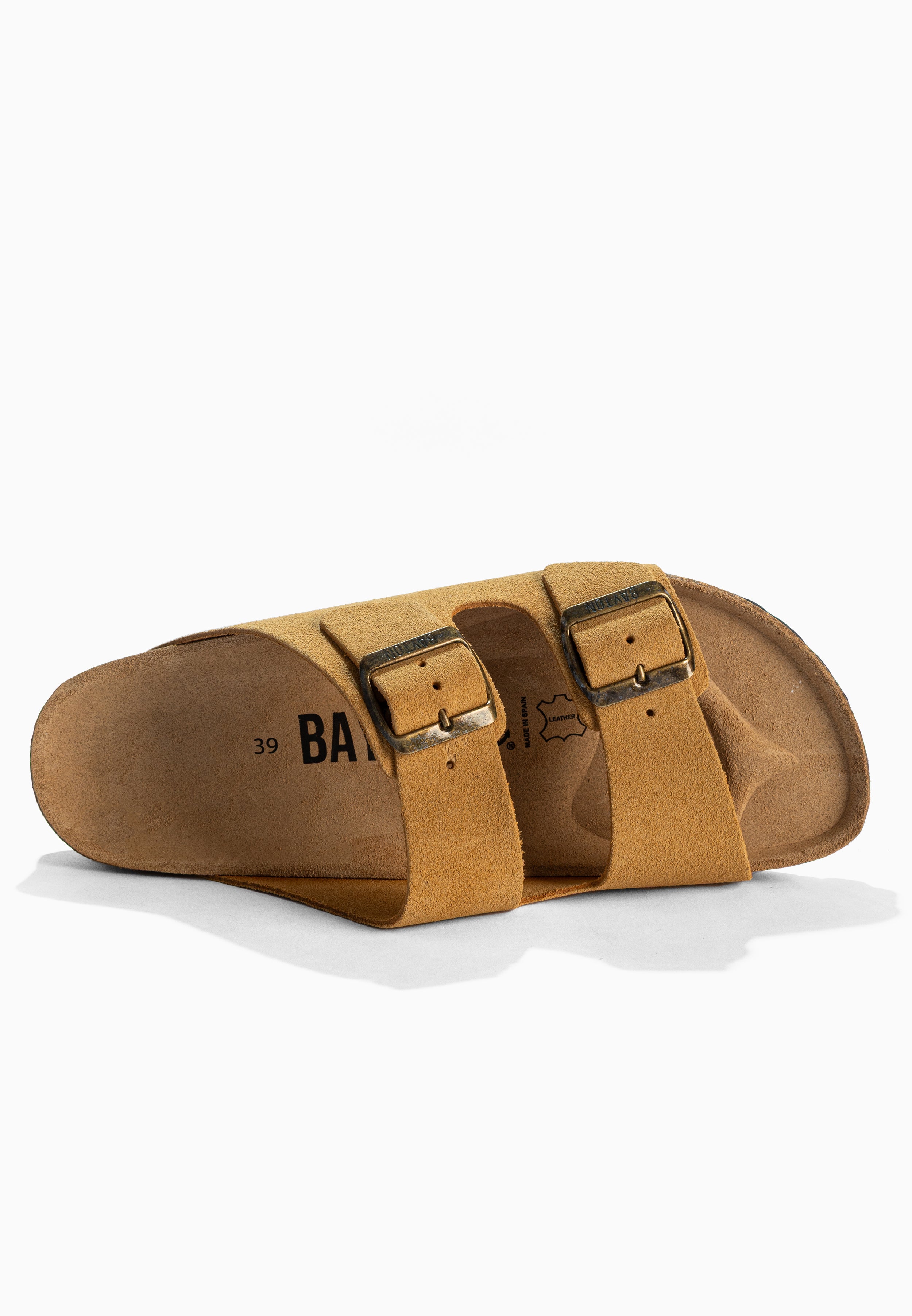 Sandalias Atlas 2 Tiras Camel