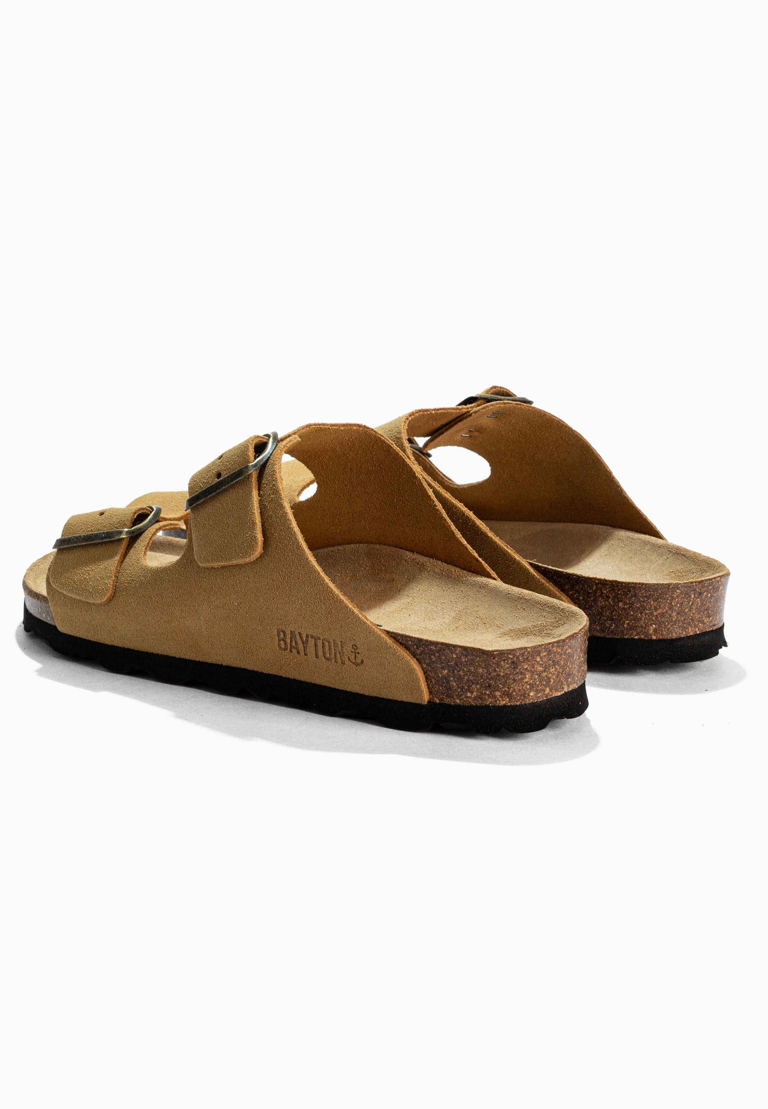 Sandalias Atlas 2 Tiras Camel