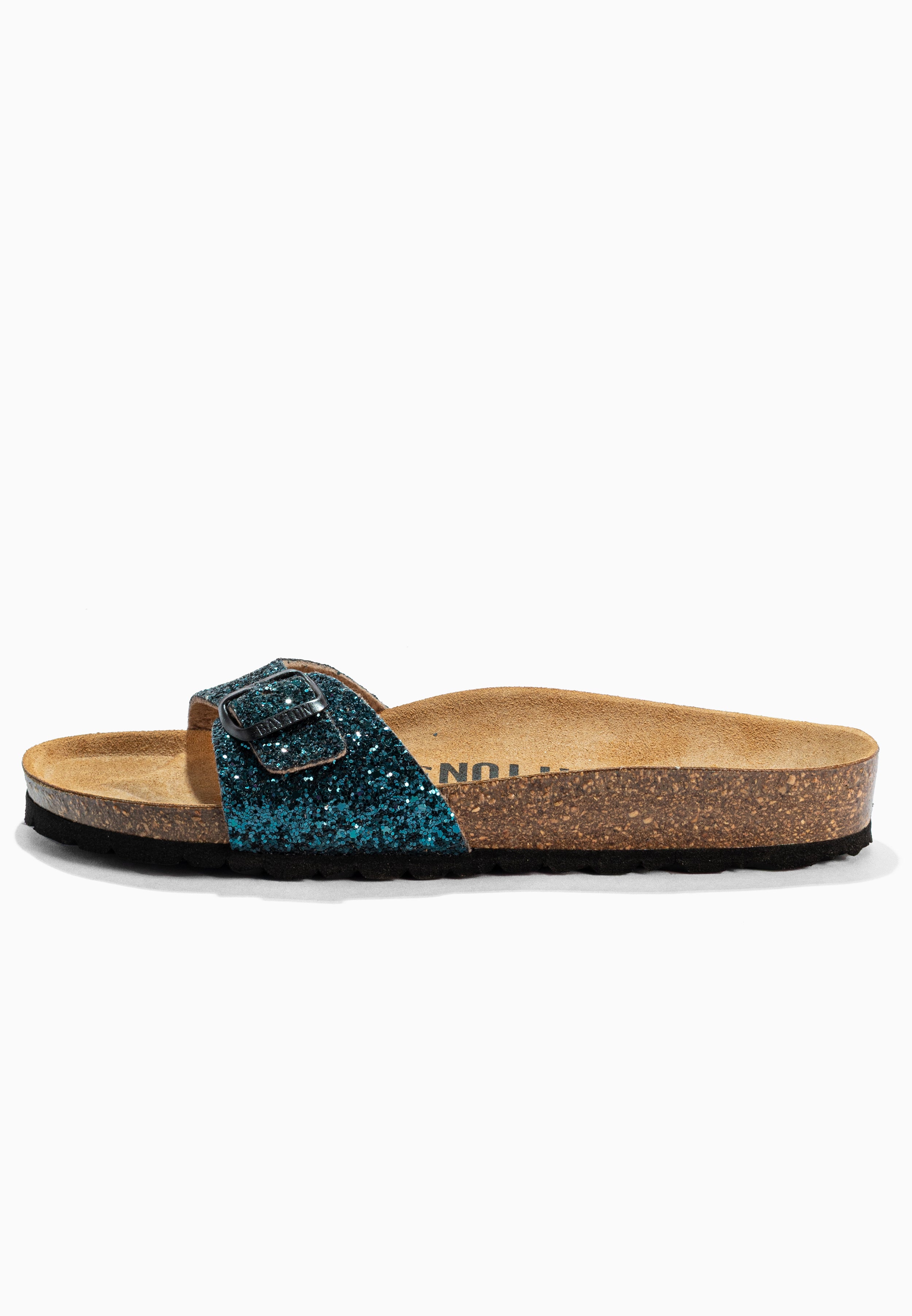 Zephyr Navy Blue 1 Strap Sandals
