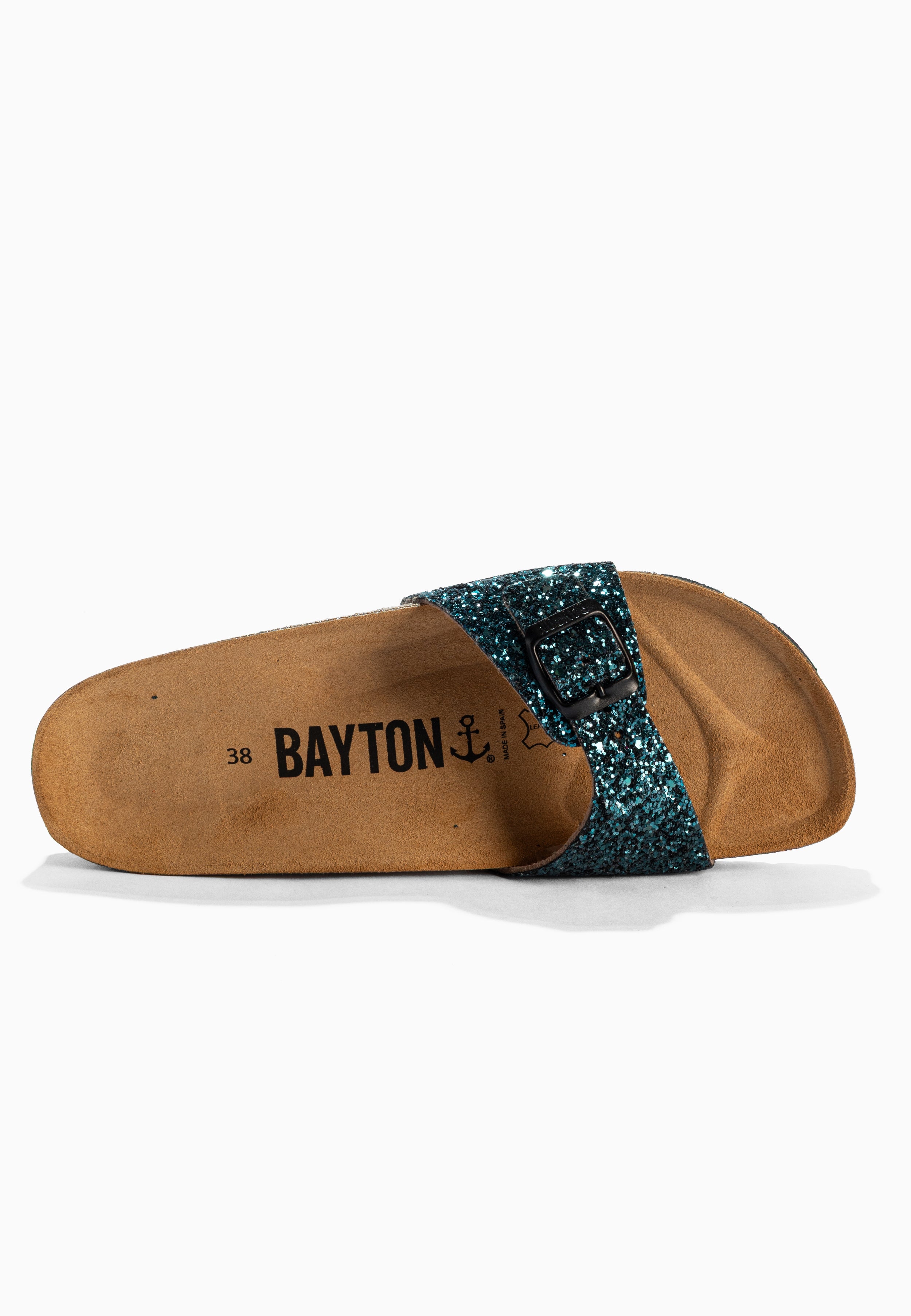 Zephyr Navy Blue 1 Strap Sandals