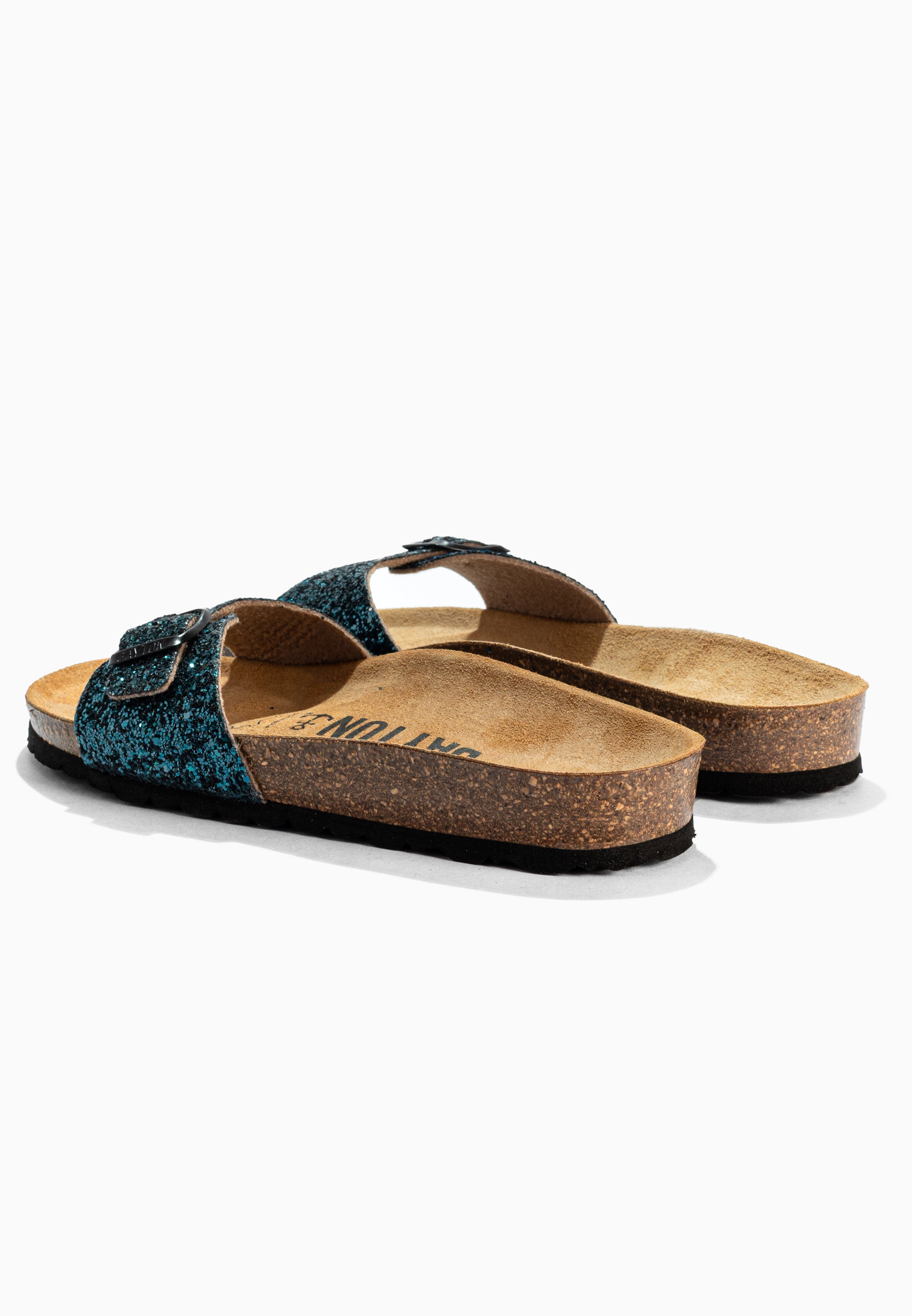 Zephyr Navy Blue 1 Strap Sandals