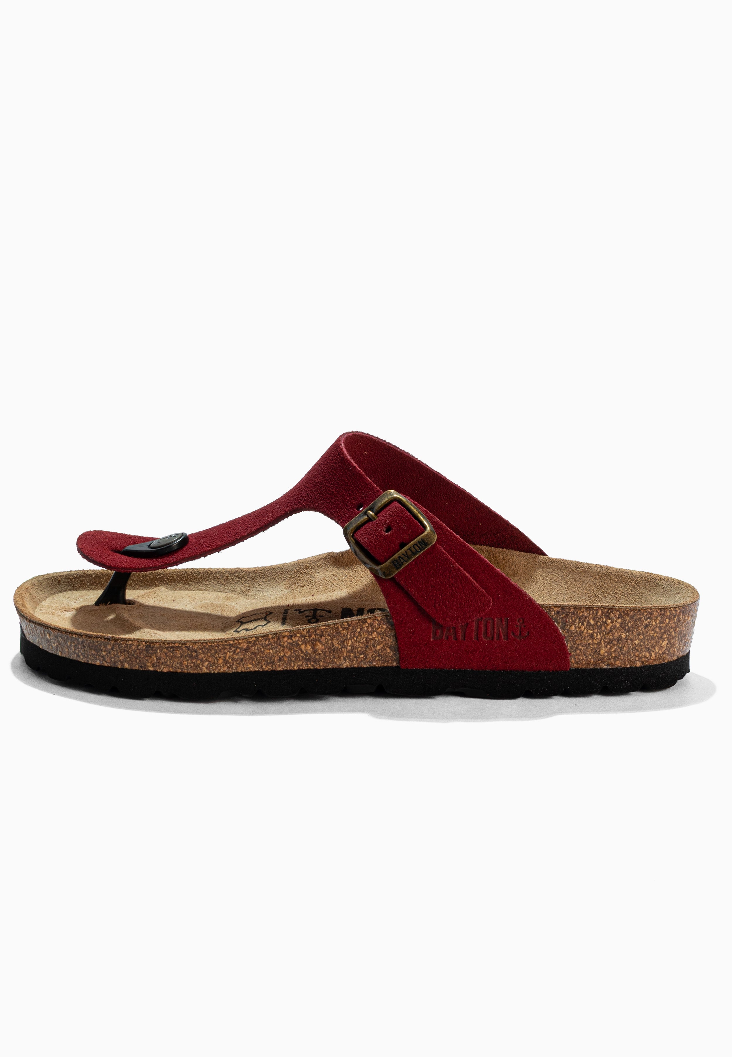 Sandales Mercure Rouge à Entre-Doigts