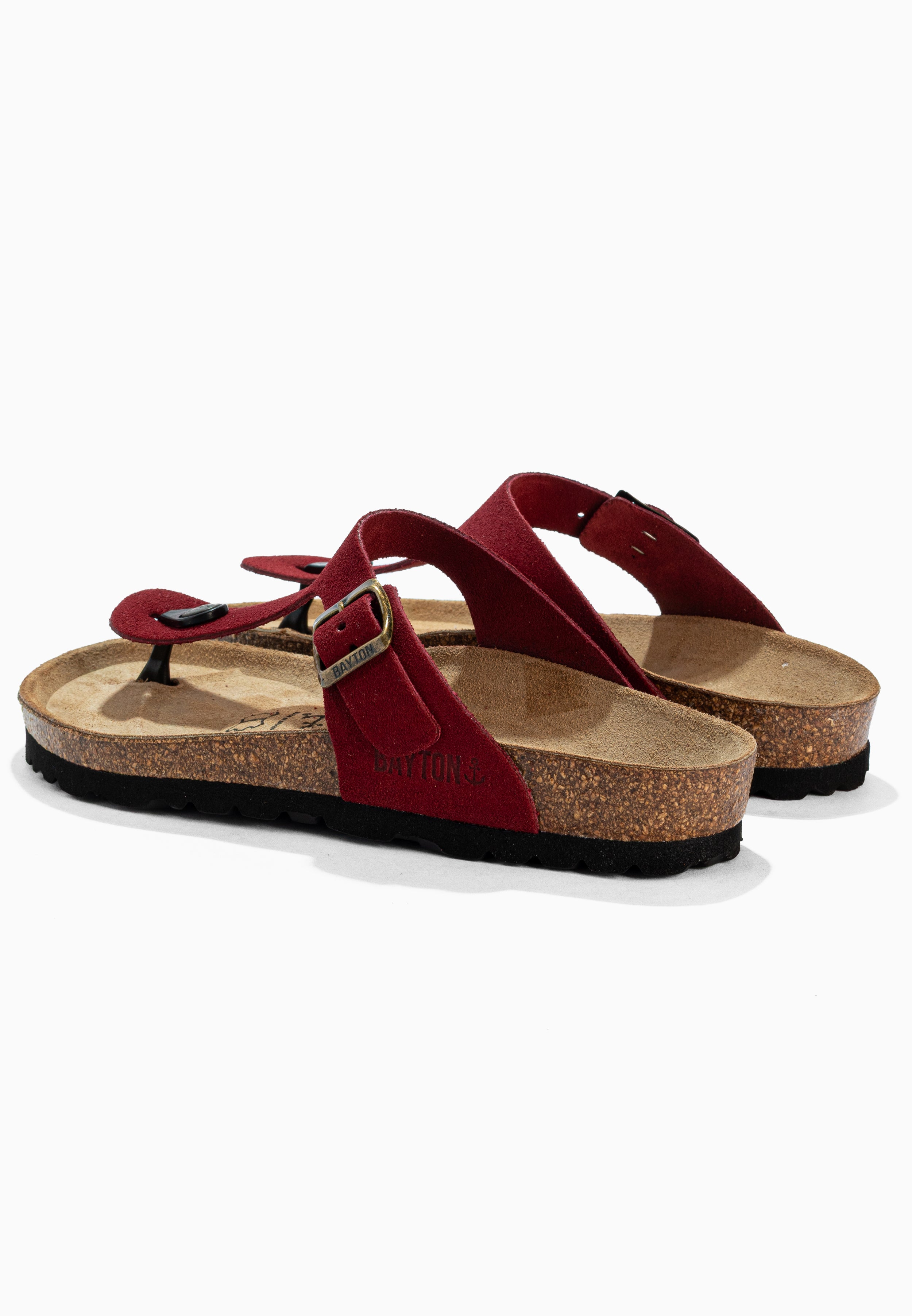 Sandales Mercure Rouge à Entre-Doigts