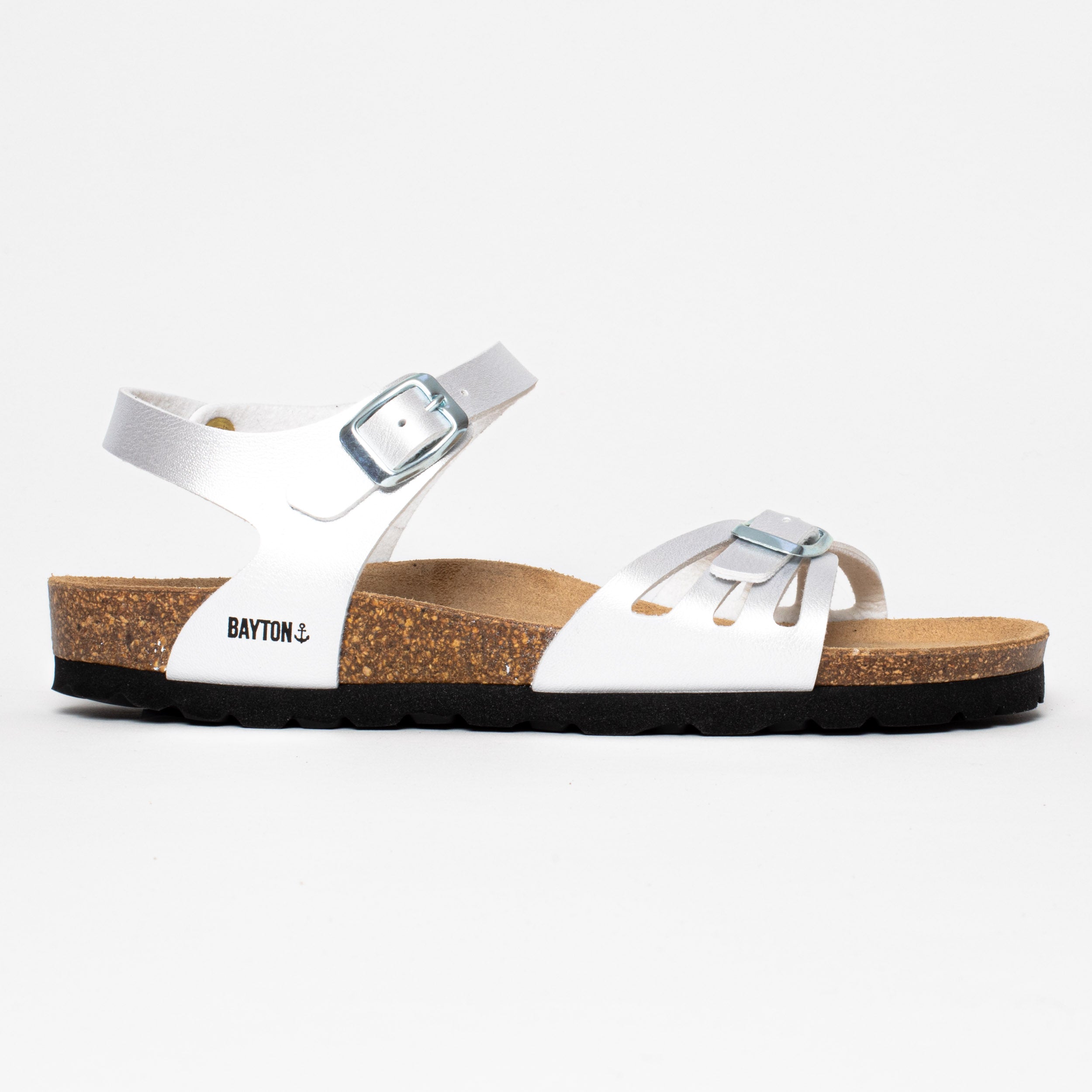 Sandales Eos Argentées Multi-Brides