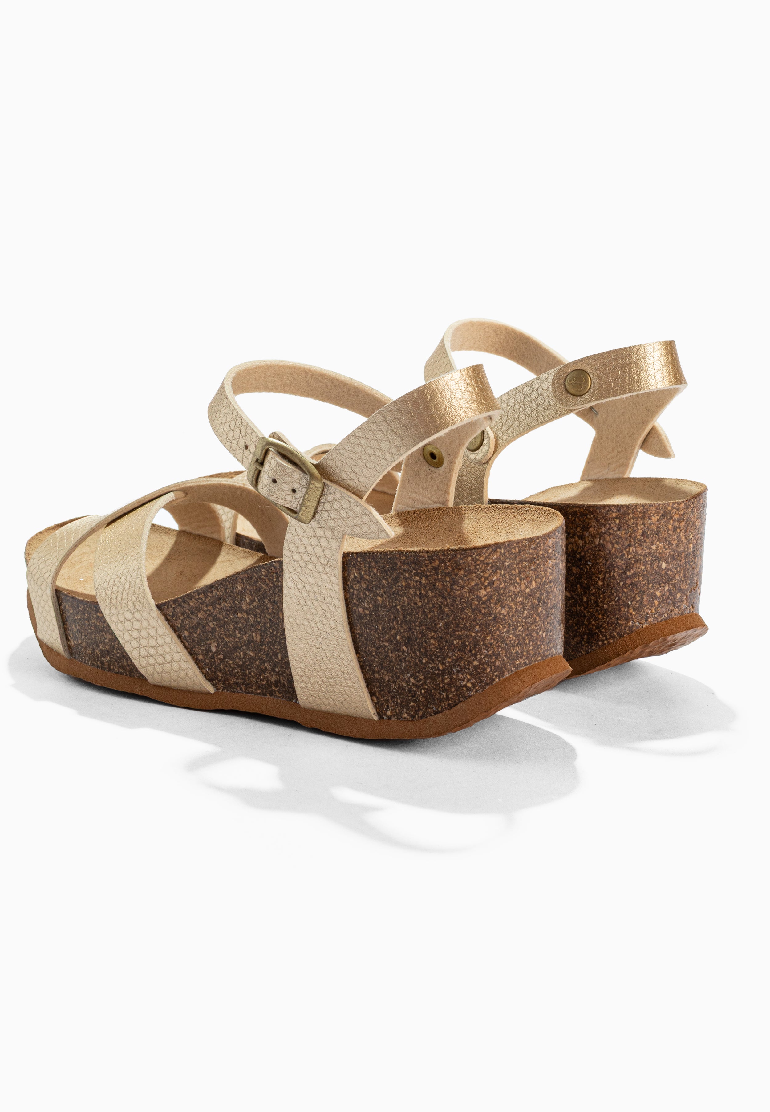 Sandales Venus Platinium Compensées et Semi-compensées