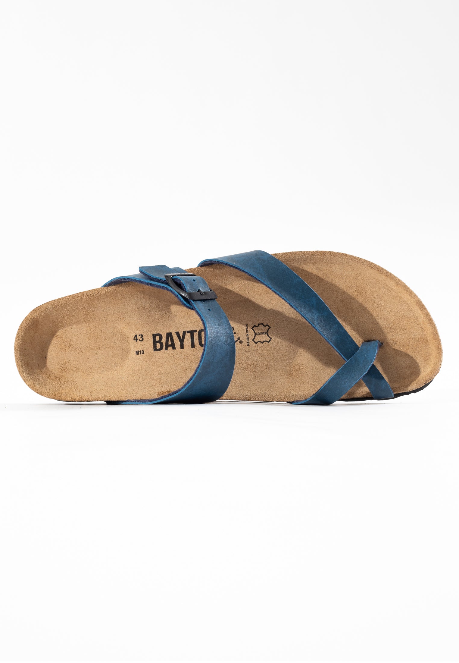 Sandalias Diane Con Punta Abierta Azul