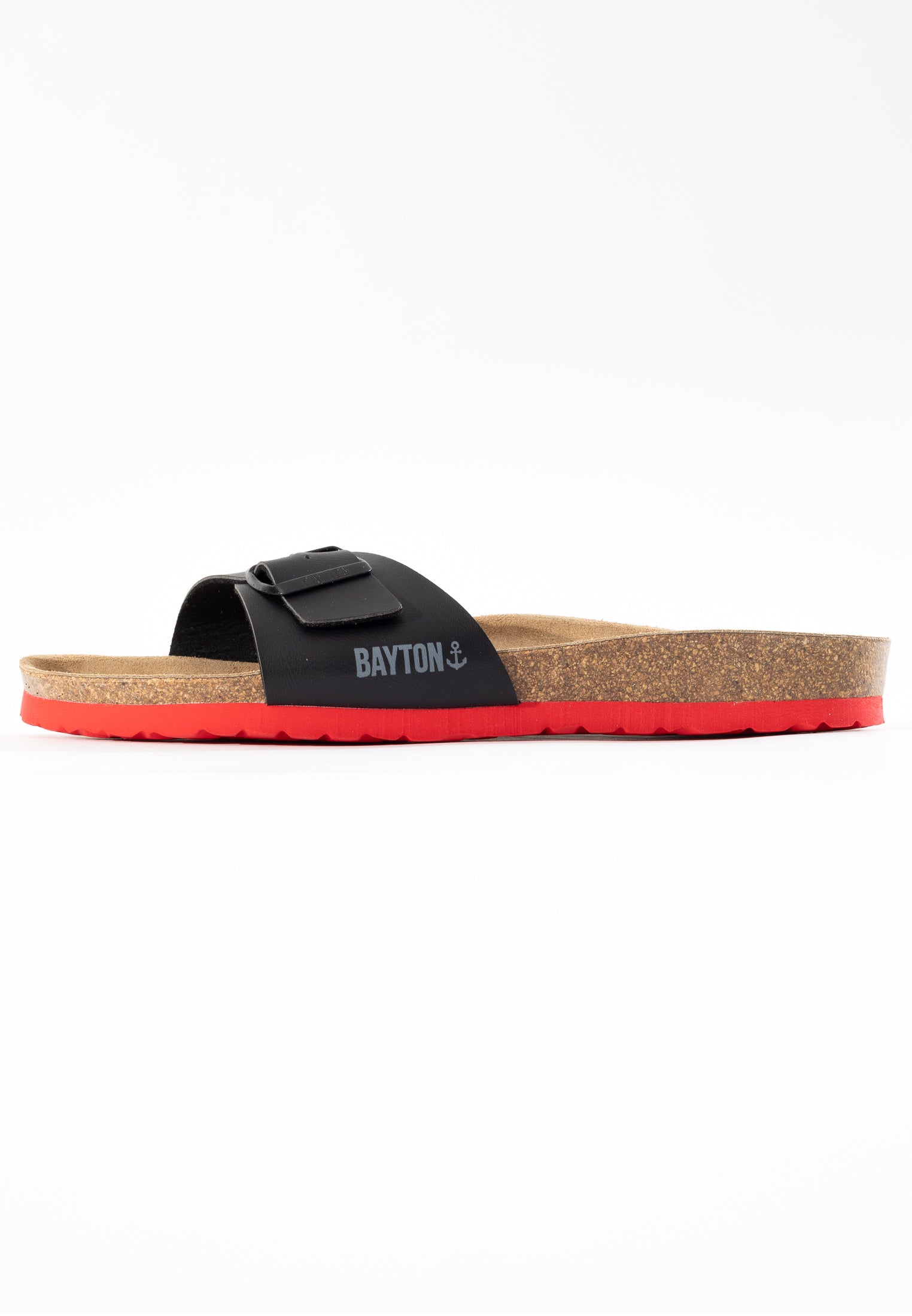 Zephyr 1 Strap Sandals Black