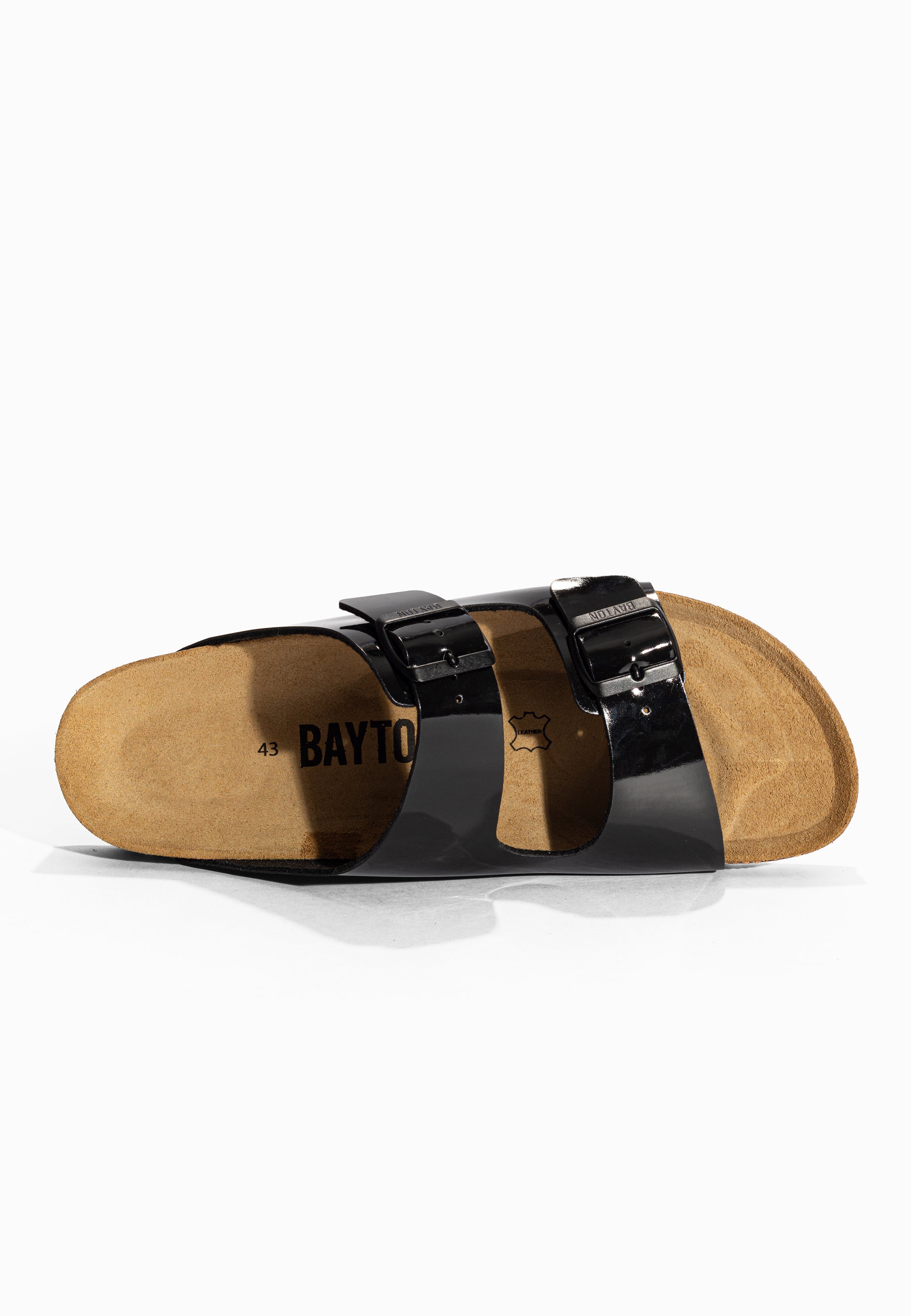 Sandales 2 Brides Atlas Noir