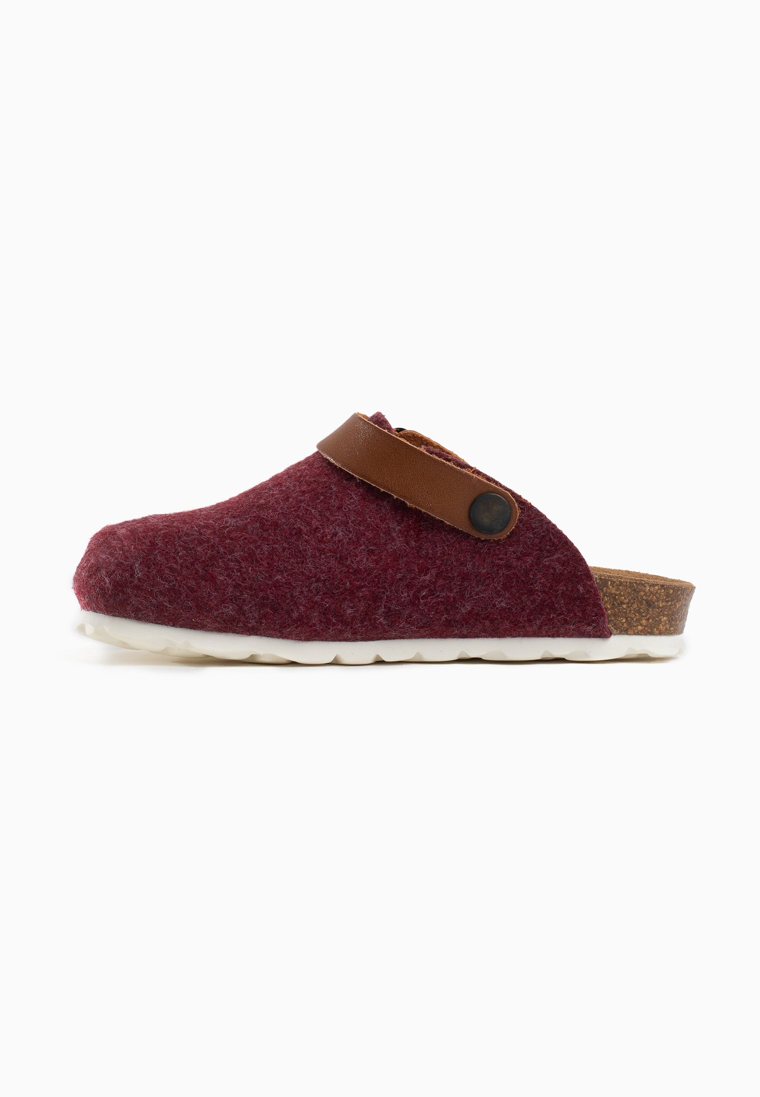 Burgundy Shetland Clogs