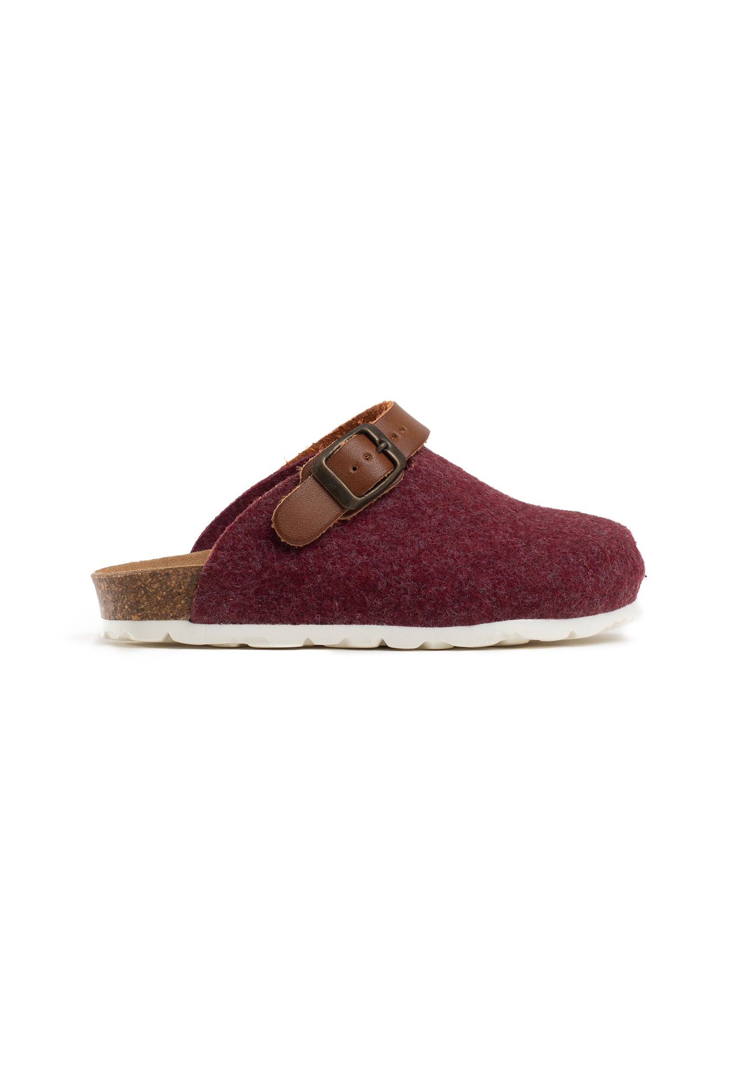 Burgundy Shetland Clogs