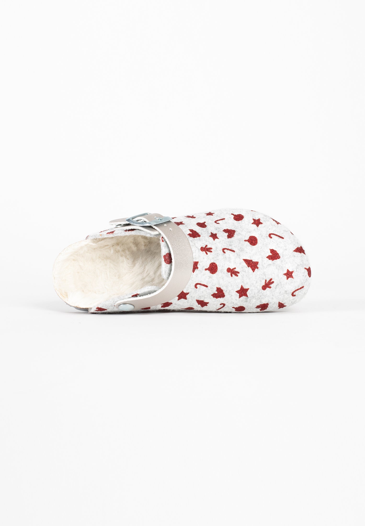 Noma Gray and Red Clogs