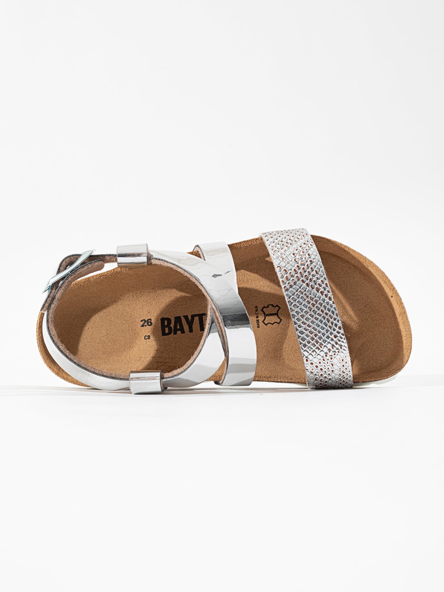 Sandales Multi-Brides Enyo Argentées