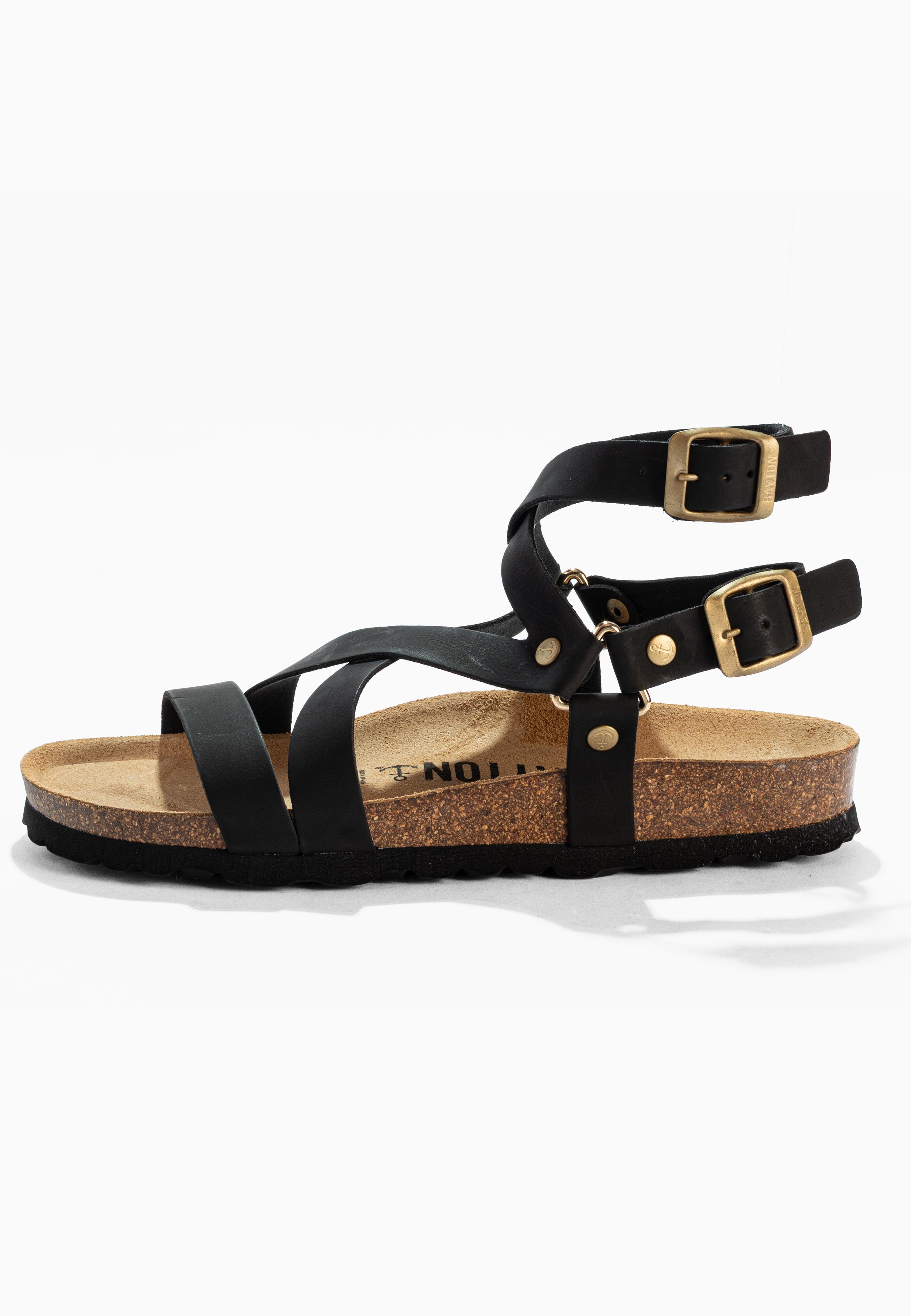 Sandalias Armidale Multitiras Negro