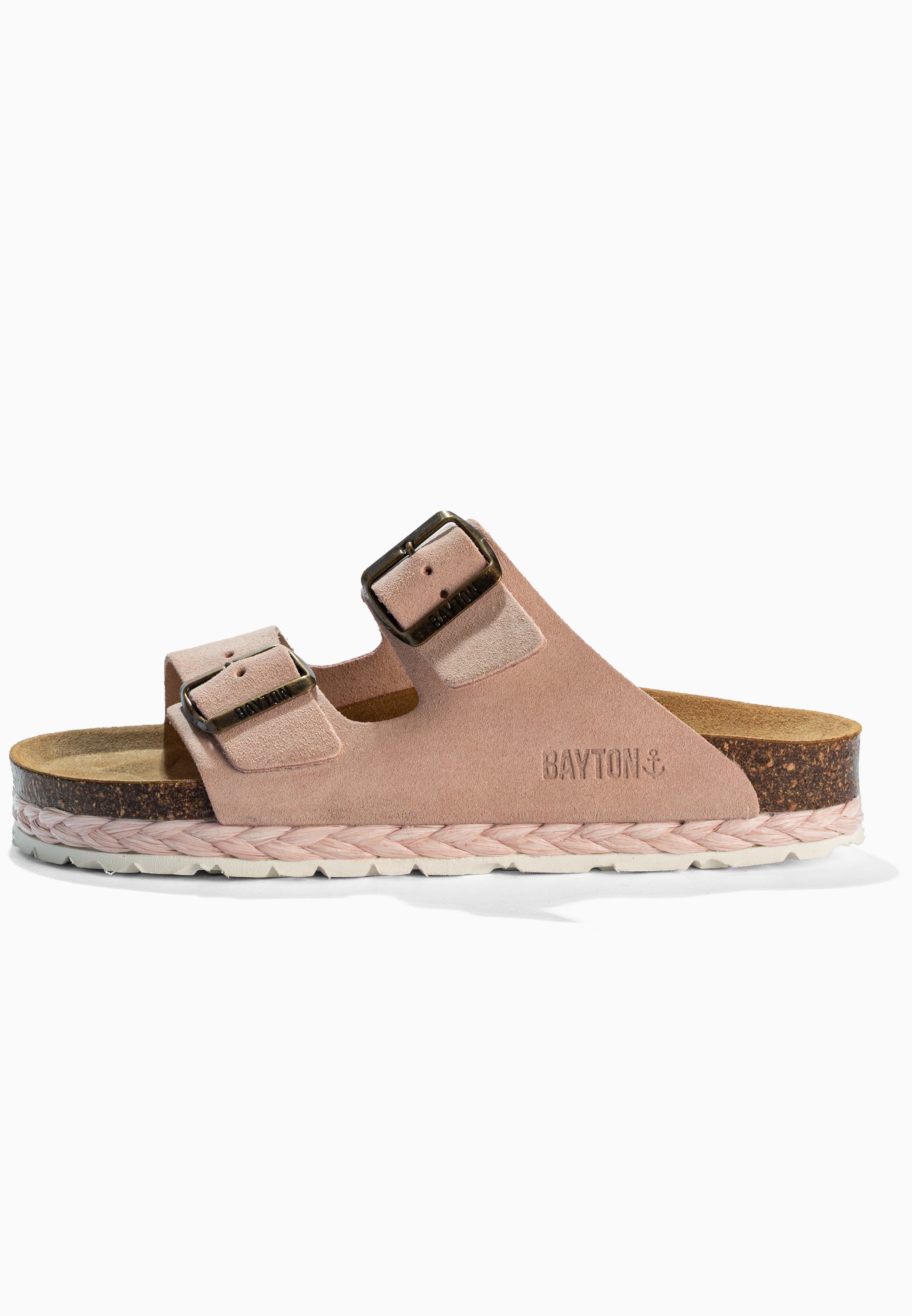 Sandalias Benalla 2 Tiras Rosa Claro