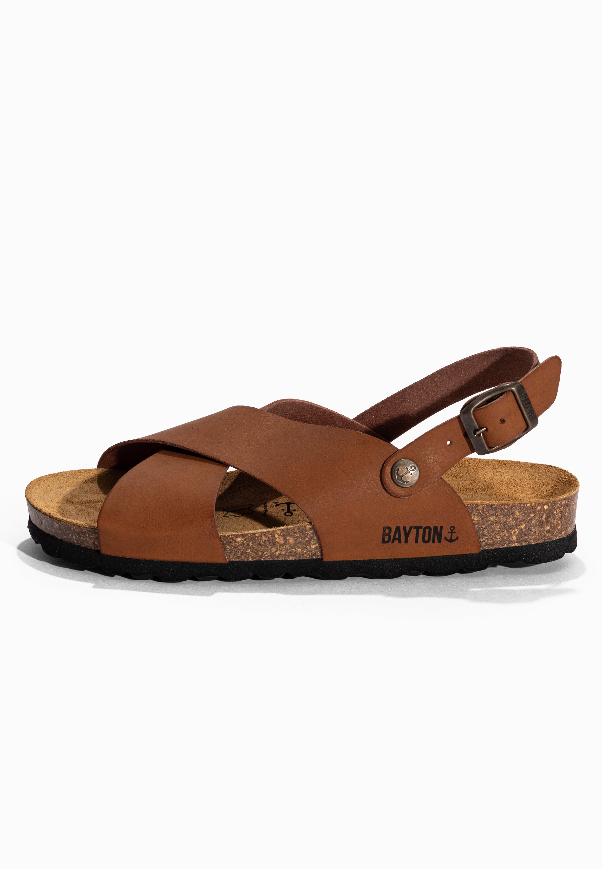 Sandales Tweed Brun Multi-Brides