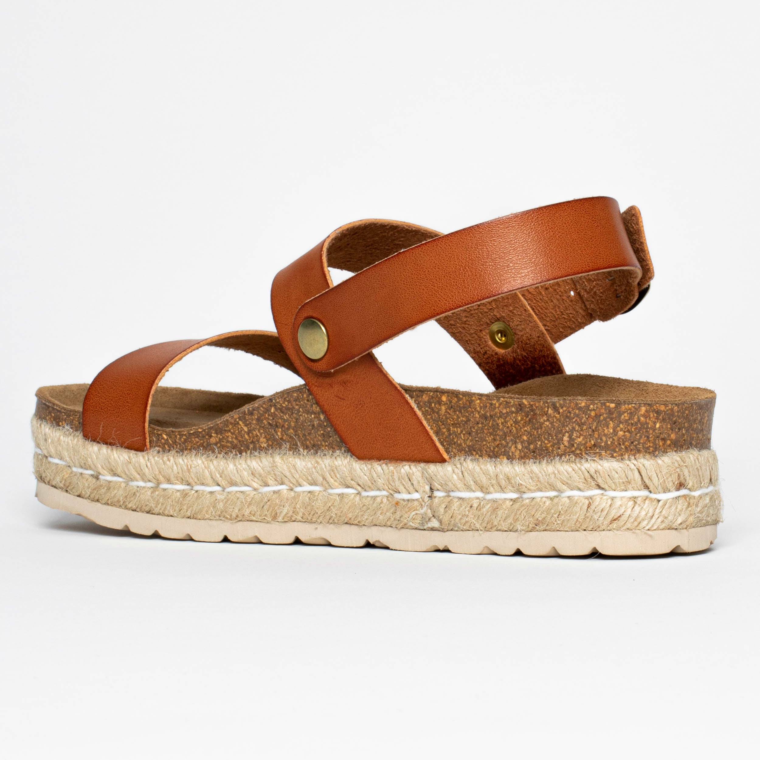 Sandalias con plataforma Whyalla Bronceado