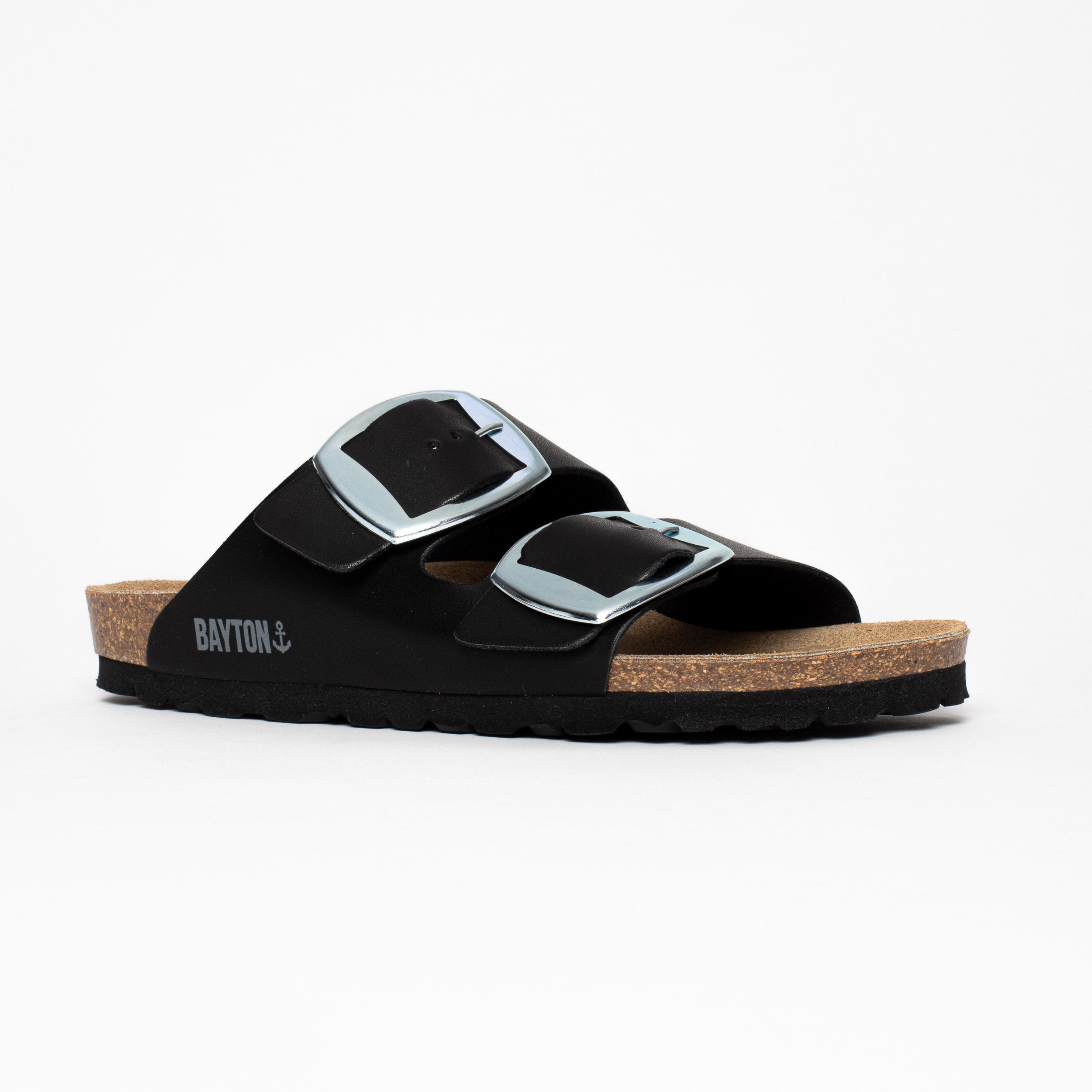 Sandalias Alicante 2 Tiras Negro