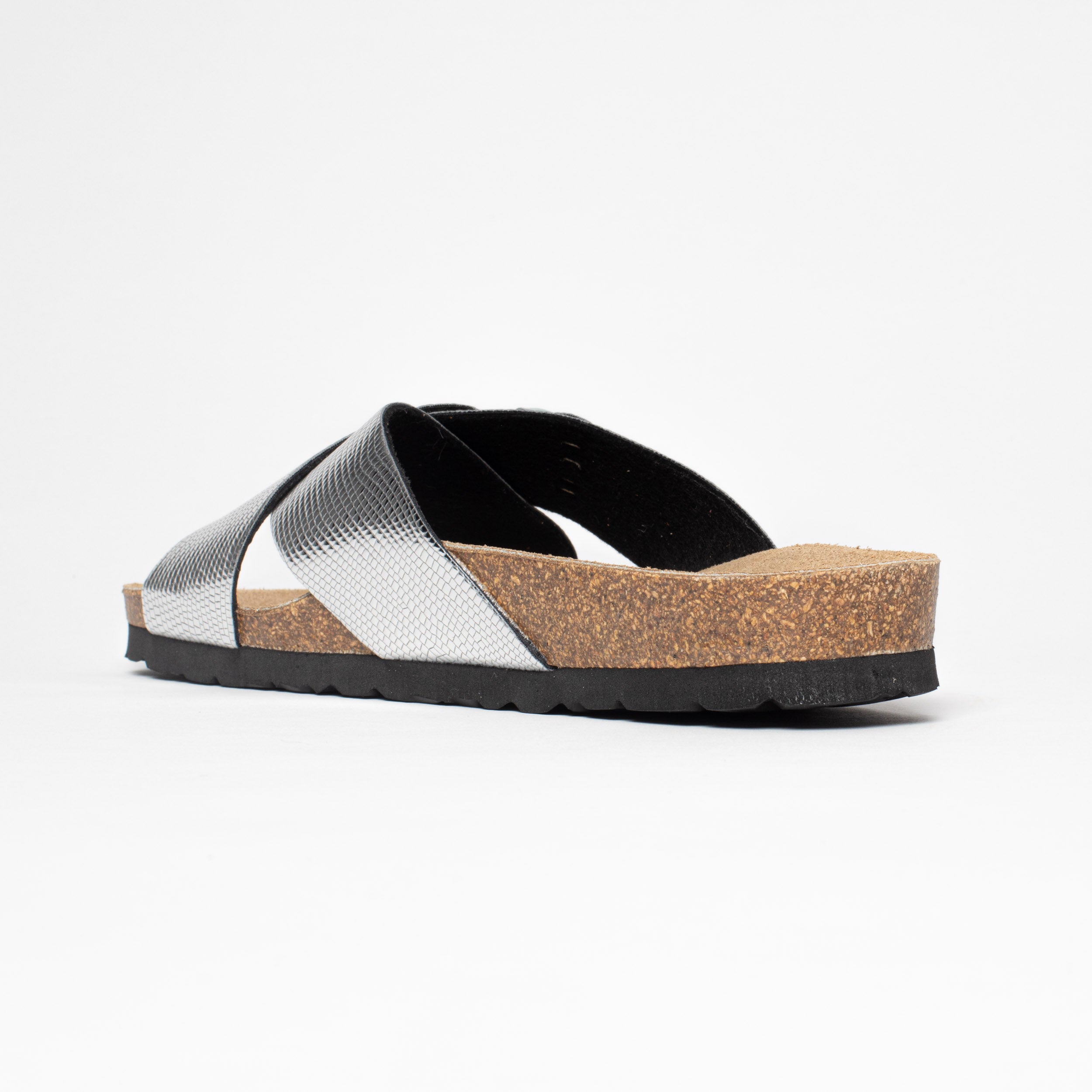 Sandales 2 Brides Era Argent