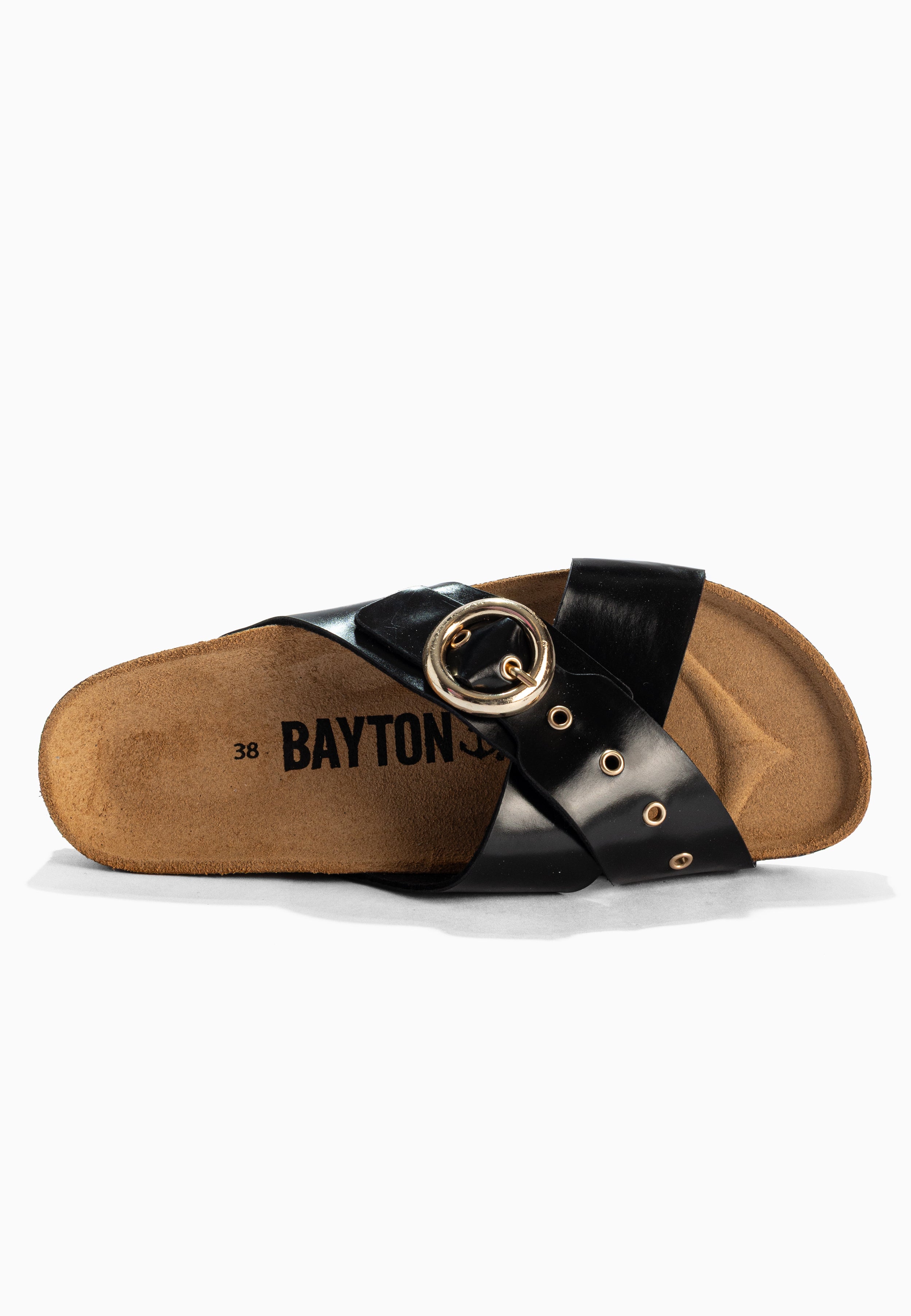 Sandales 2 Brides Cordoue Noir