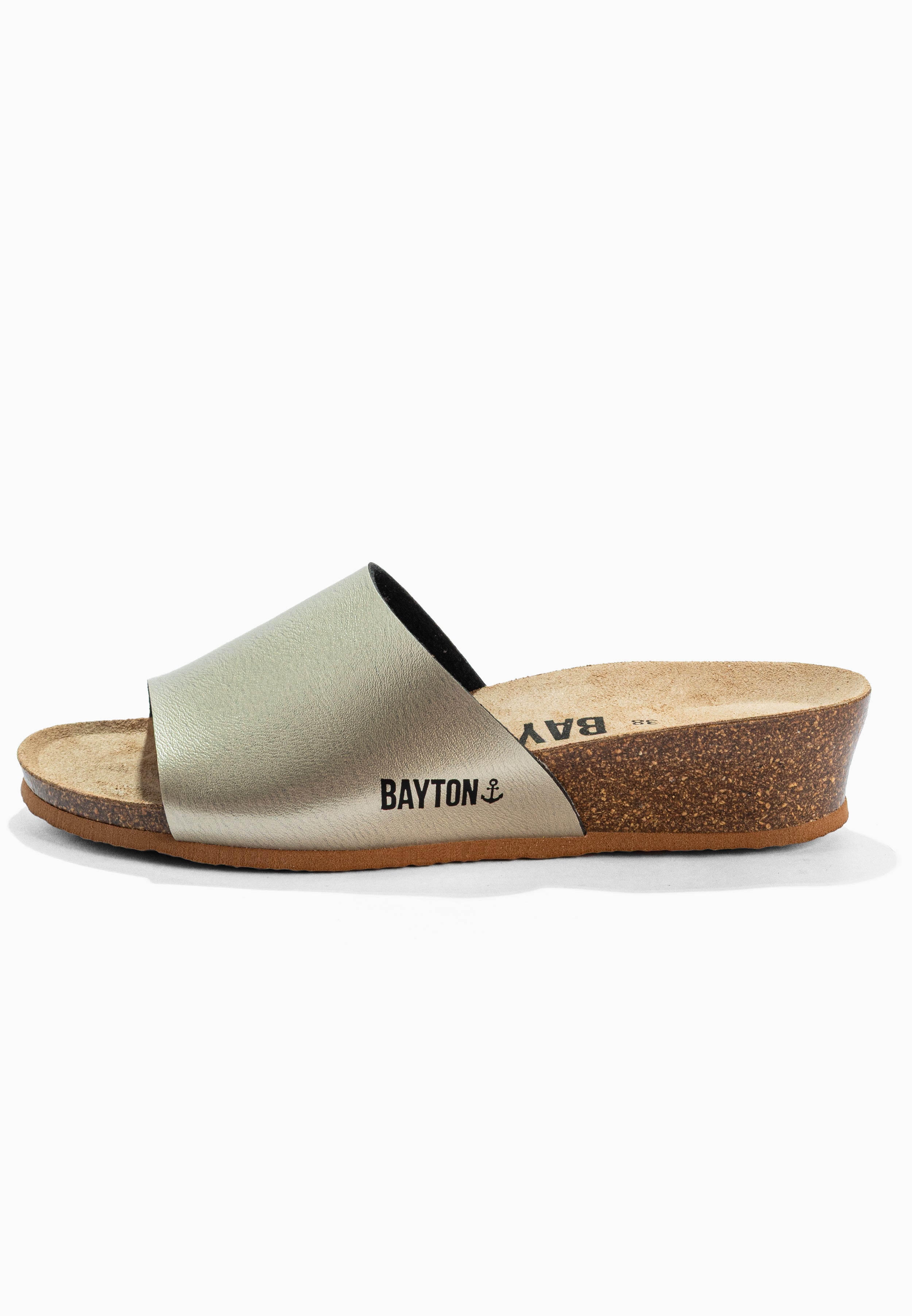Sandalias Ventura Cuña y Semicuña Platino