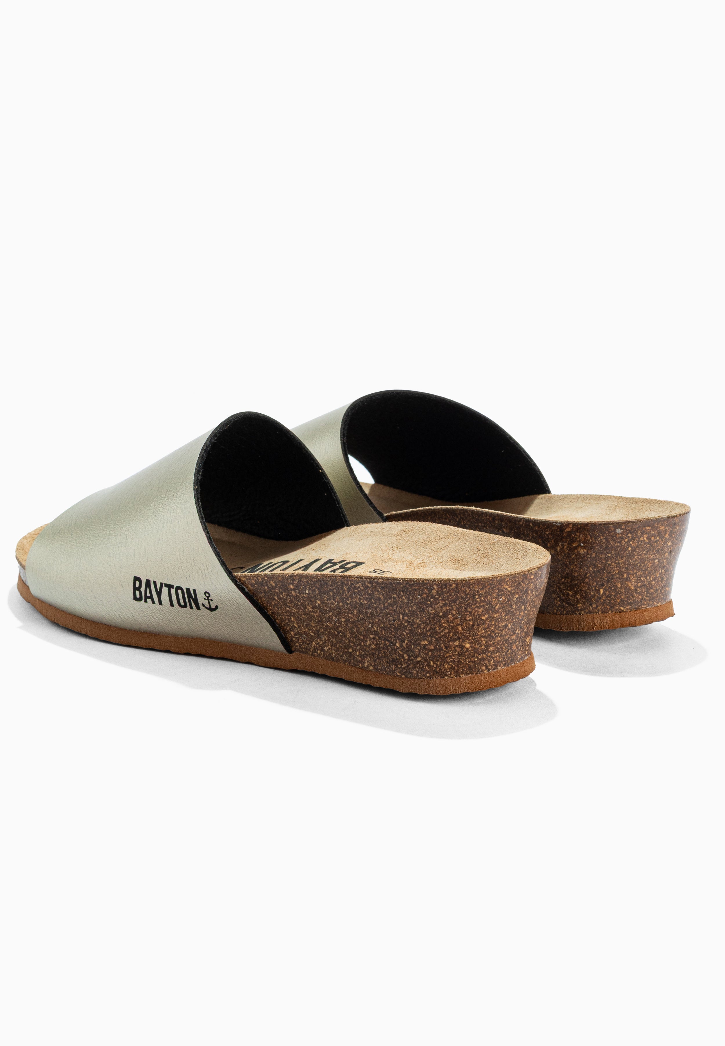 Sandalias Ventura Cuña y Semicuña Platino