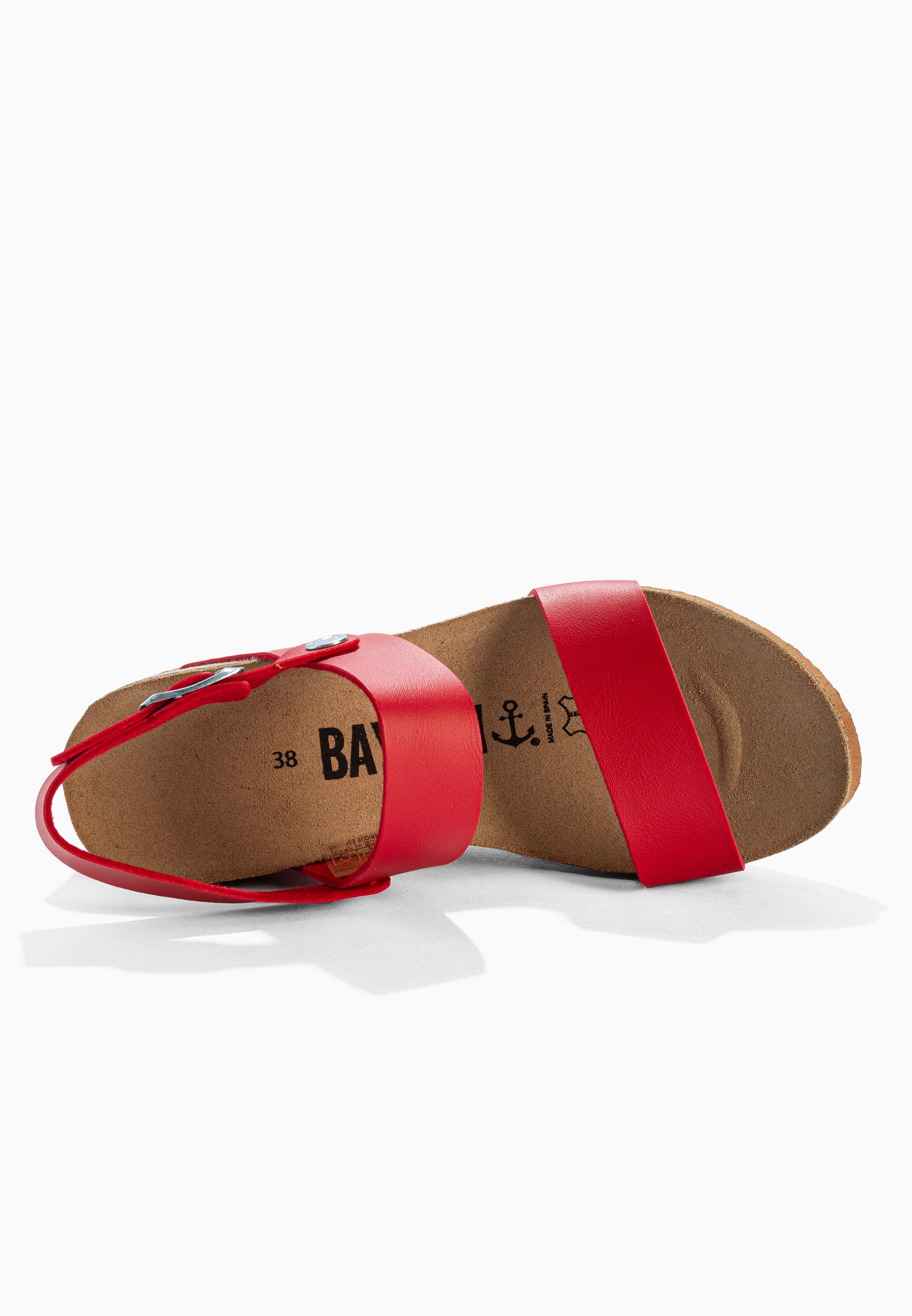 Selene Red Wedge and Semi-Wedge Sandals